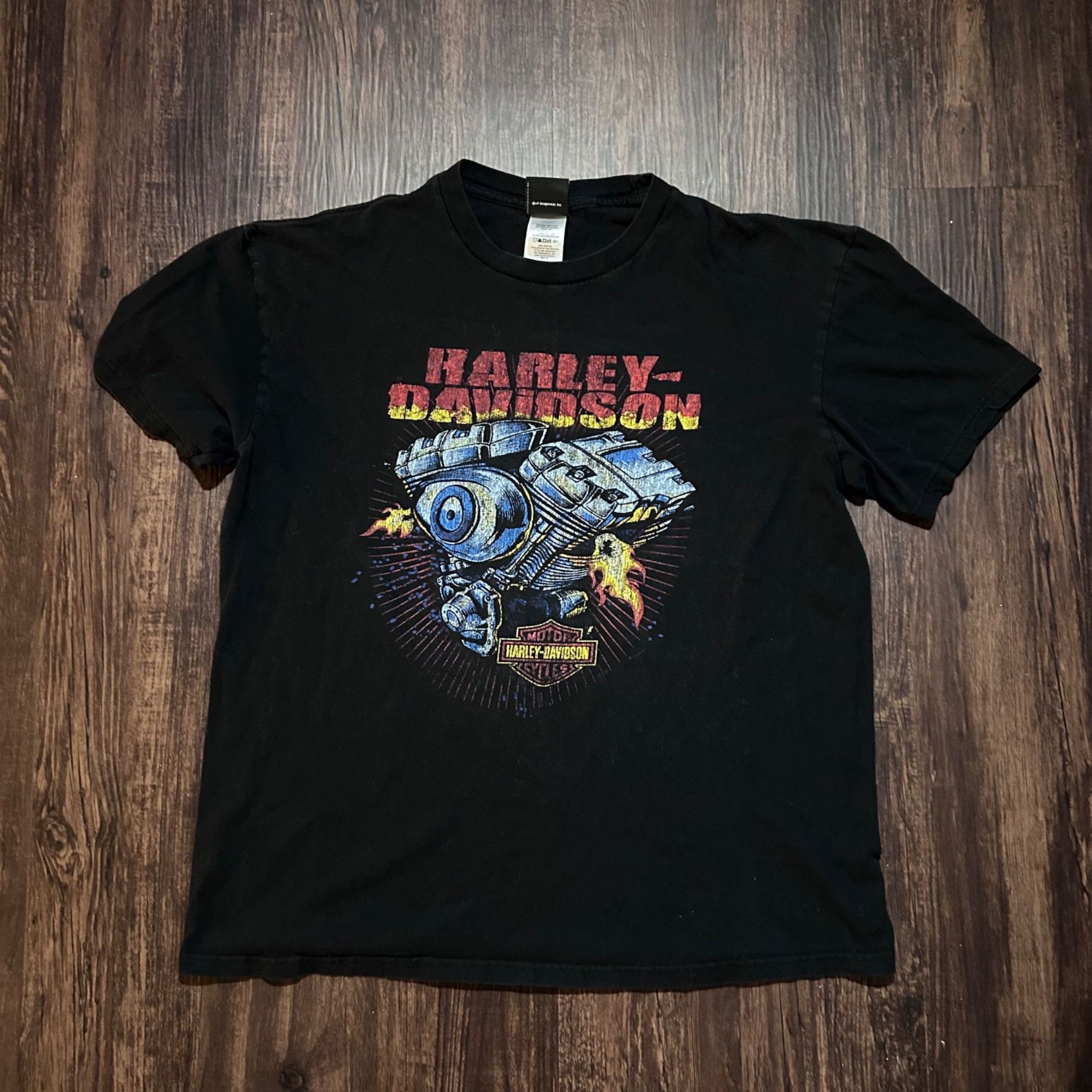 Harley Davidson Vintage/Y2K Style Harley Davidson Shirt Size US XL / EU 56 / 4 - 1 Thumbnail