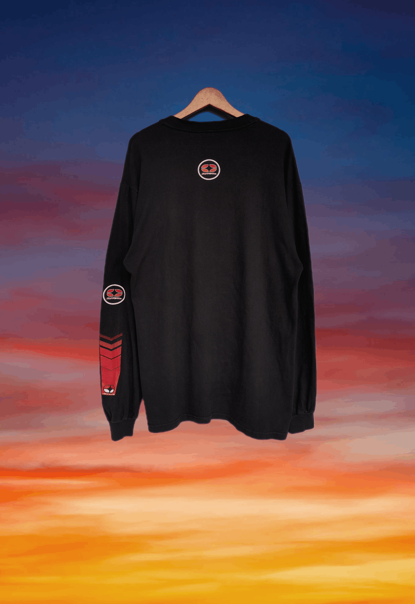 No Fear Vintage 90s No Fear Pure Mx Technology Long Sleeve Shirt Size US L / EU 52-54 / 3 - 2 Thumbnail