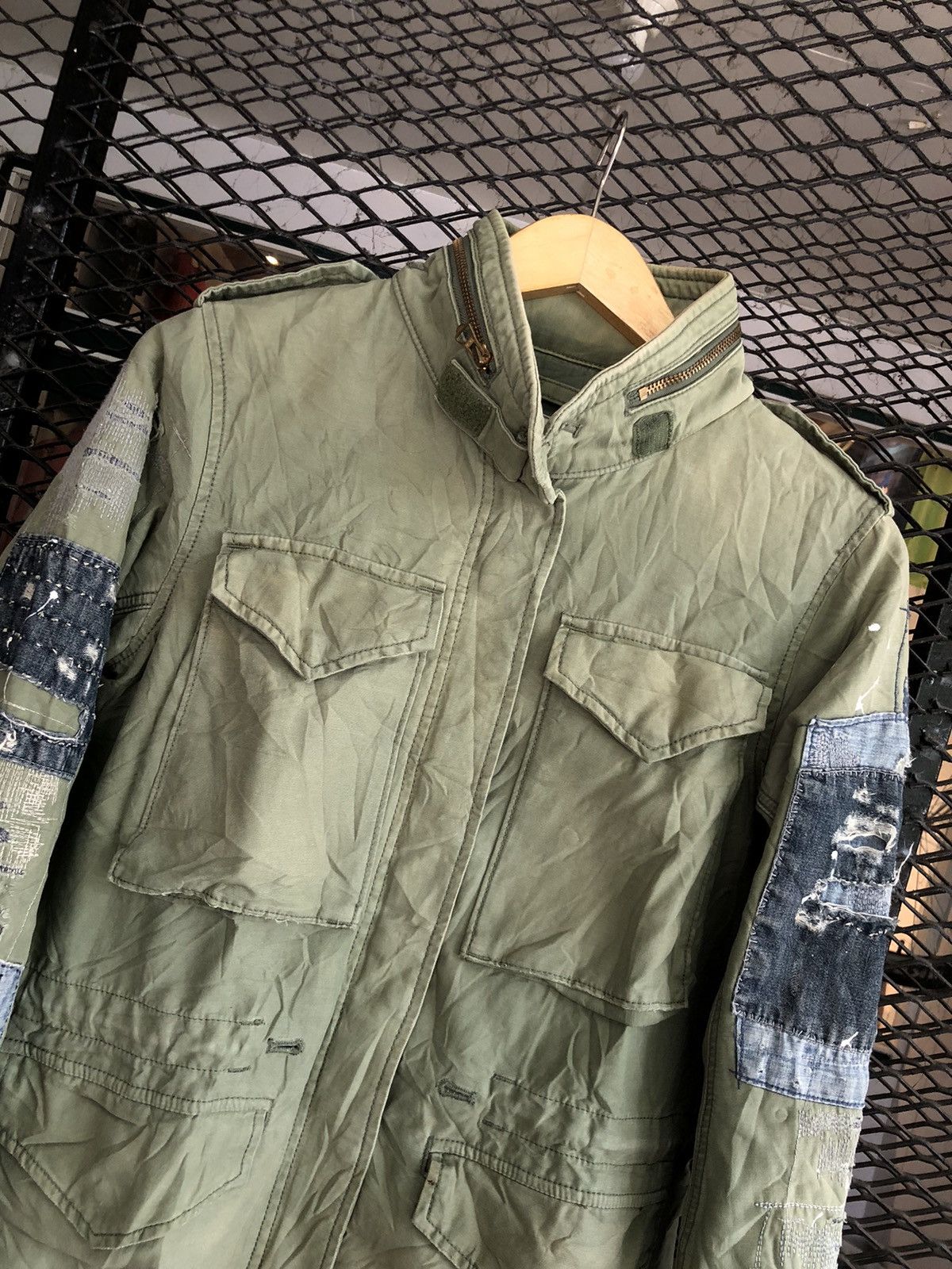 Polo Ralph Lauren DENIM & SUPPLY RALPH LAUREN PATCHWORK SASHIKO