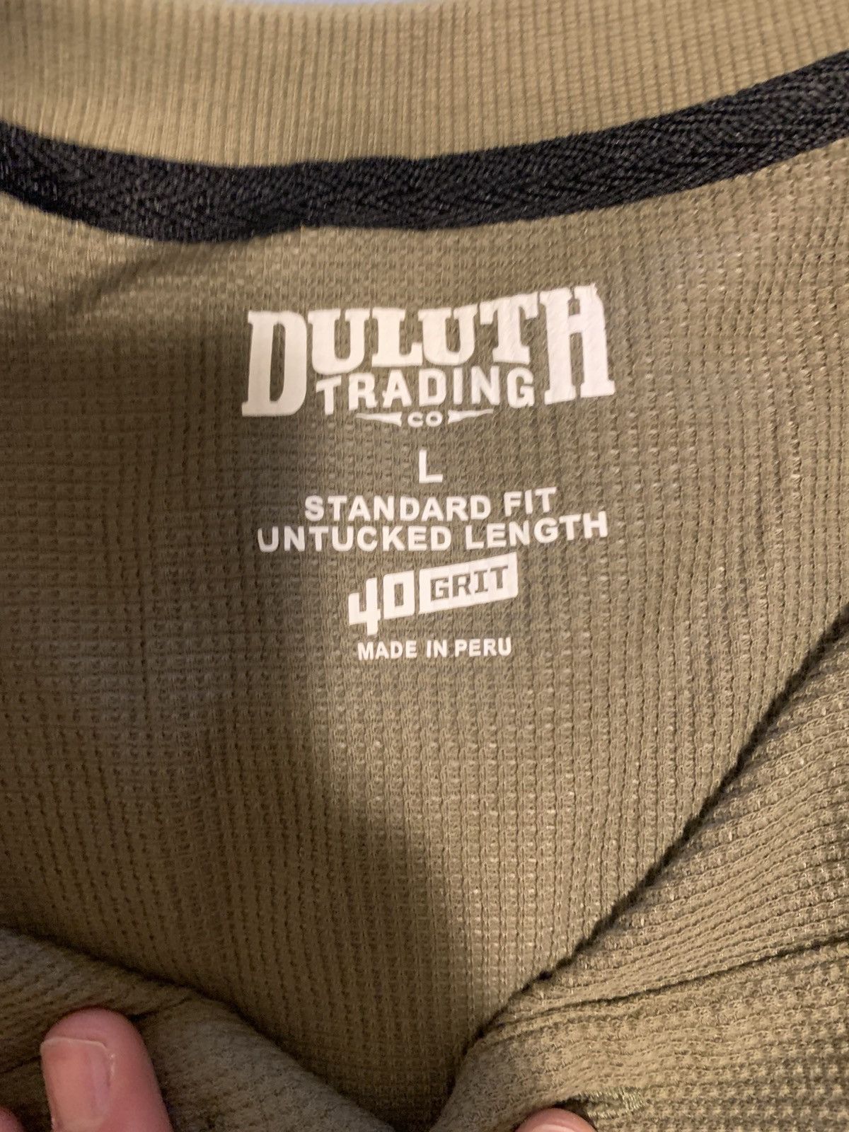 Duluth Trading Company Duluth trading co 40 Grit Thermal Henley Shirt Size US L / EU 52-54 / 3 - 2 Thumbnail