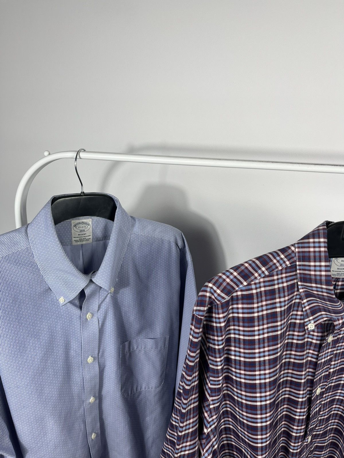 Brooks Brothers Brooks Brothers Button Down Shirt Set of 3 Plaid Striped XL Size US XL / EU 56 / 4 - 11 Thumbnail