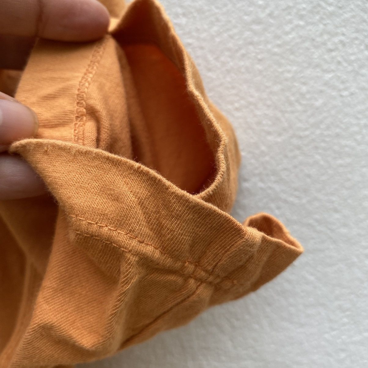 Rick Owens Drkshdw Rick Owens drkshdw mustard tee Size US M / EU 48-50 / 2 - 7 Thumbnail