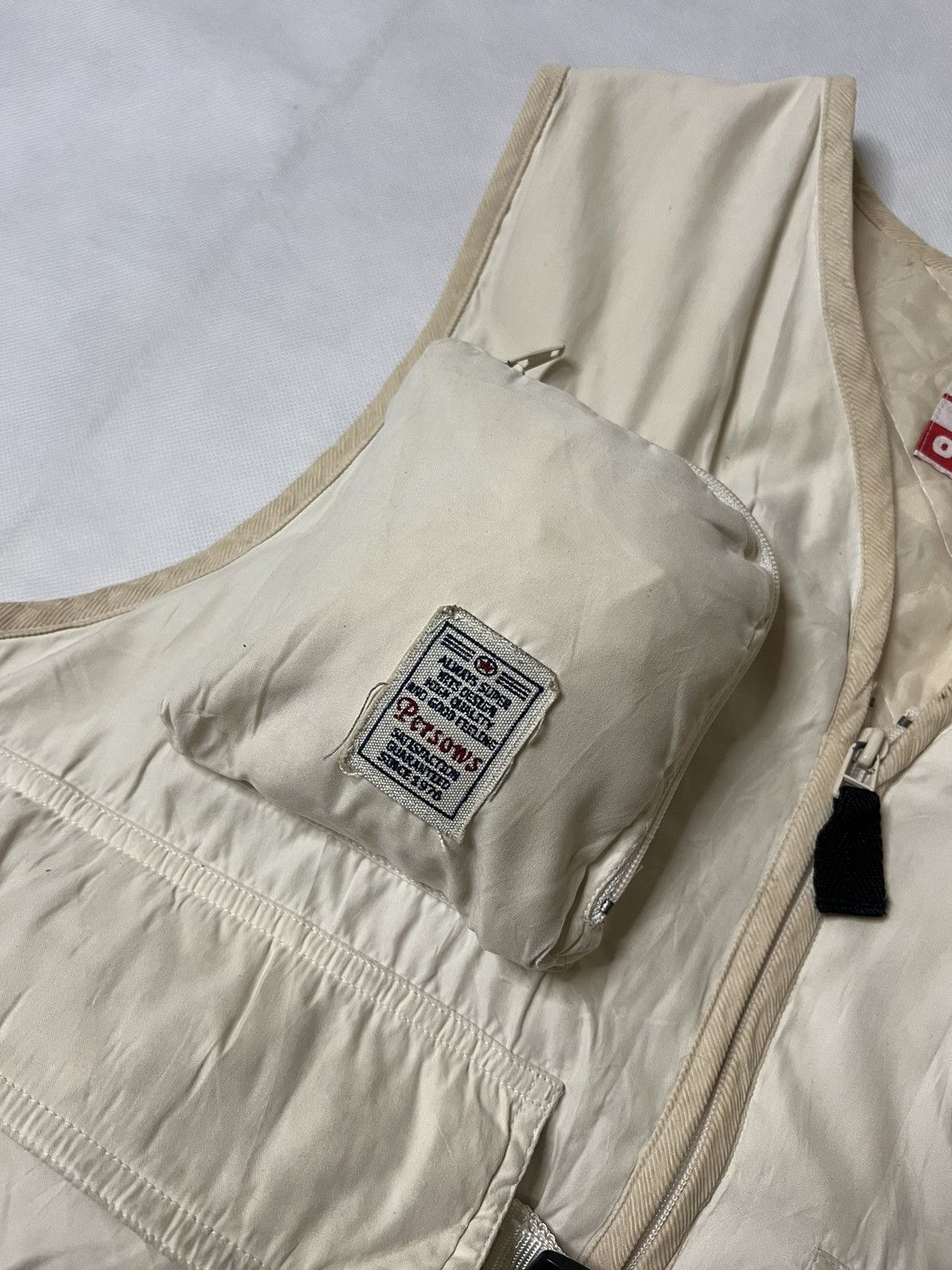 PERSON'S Vintage Embroidered Person's Multi Pocket Fishing Vest Size US L / EU 52-54 / 3 - 7 Thumbnail