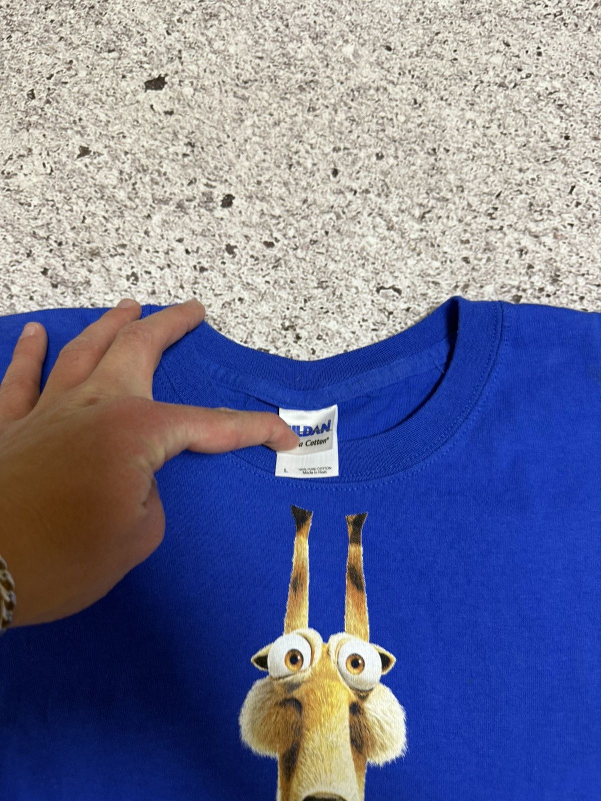 Cartoon Network × Vintage Vintage 2009 Ice Age 3 Dawn of The Dinosaurs Cartoon T-Shirt Size US L / EU 52-54 / 3 - 10 Thumbnail