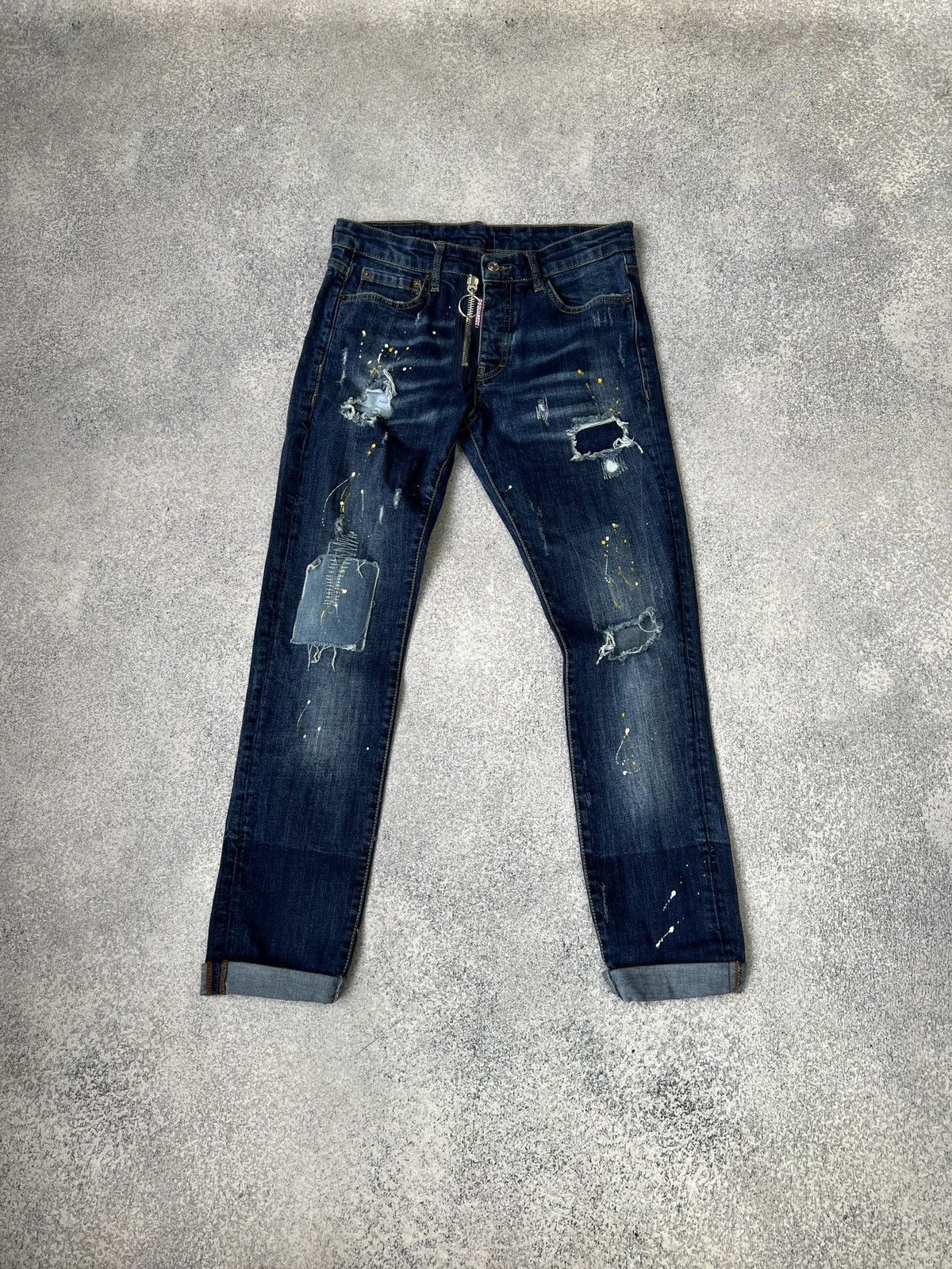 Designer × Dsquared2 × Vintage Vintage Dsquared2 Denim Luxury Jeans Size US 30 / EU 46 - 4 Thumbnail