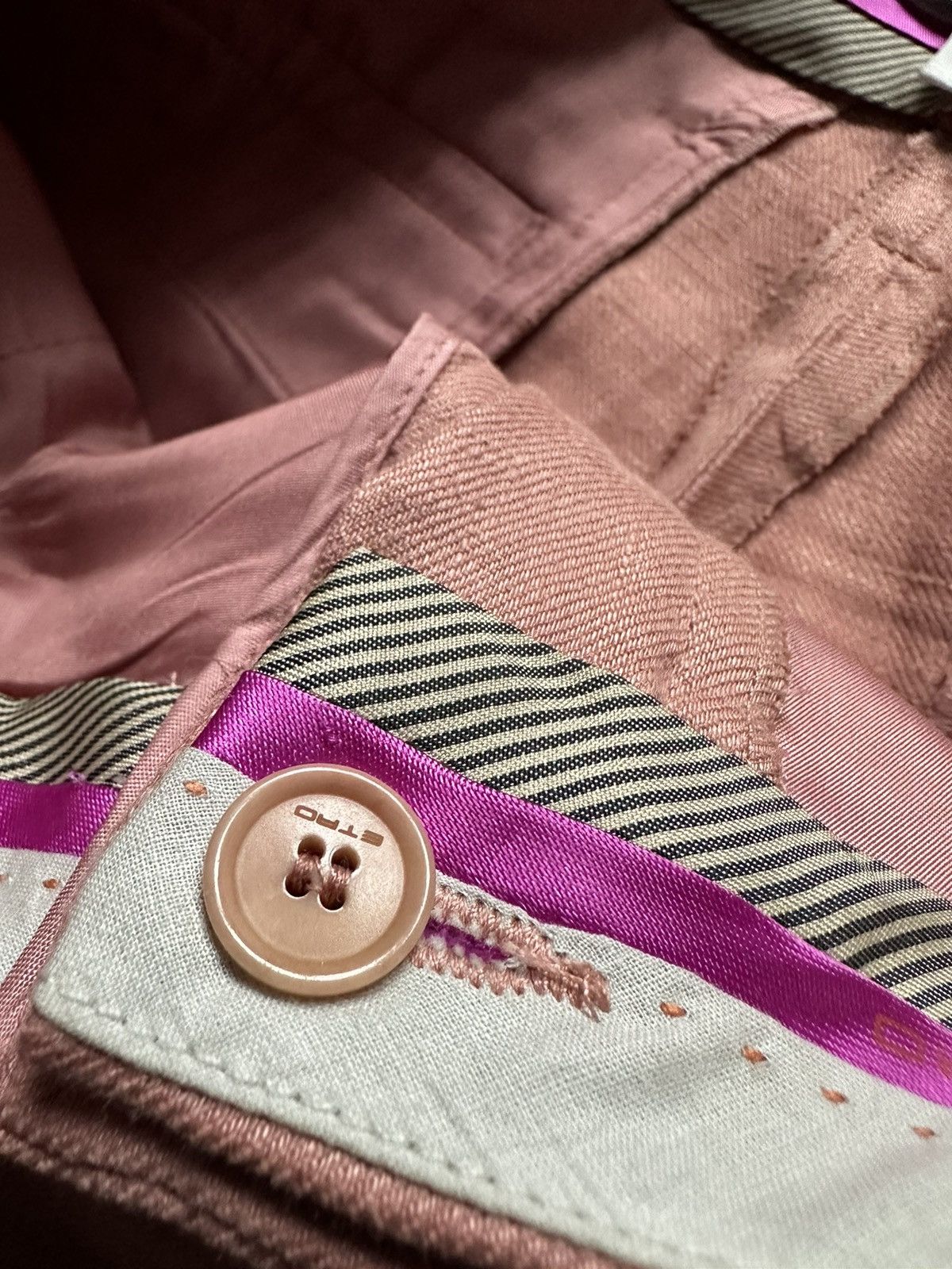 Etro Pants Etro 40 made in Italy Milano Lino Size 27" / US 4 / IT 40 - 5 Thumbnail