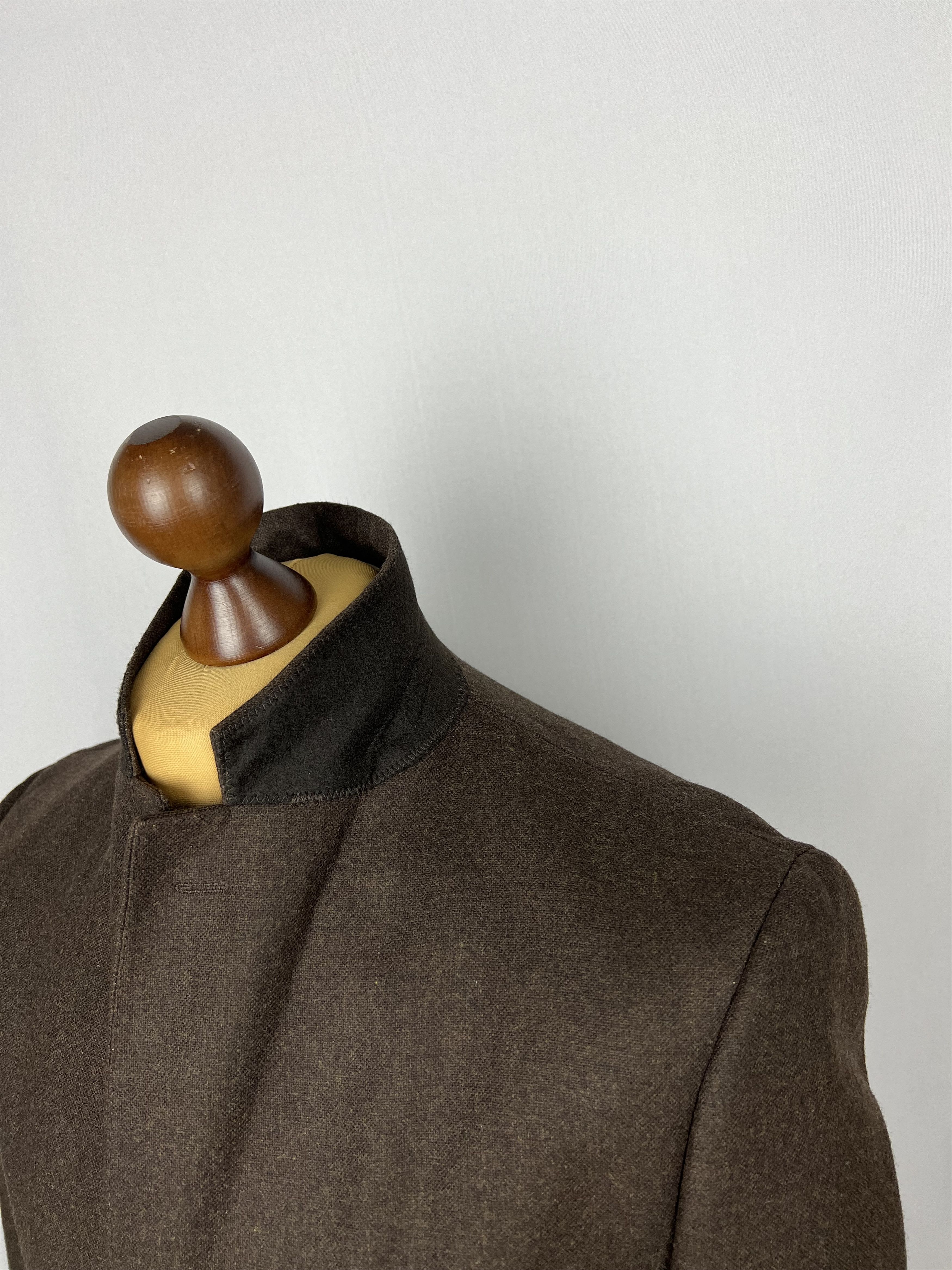 Boggi x Vitale Barberis Solid Soft Wool Half-Lined Sport Coat Size 42R - 6 Thumbnail