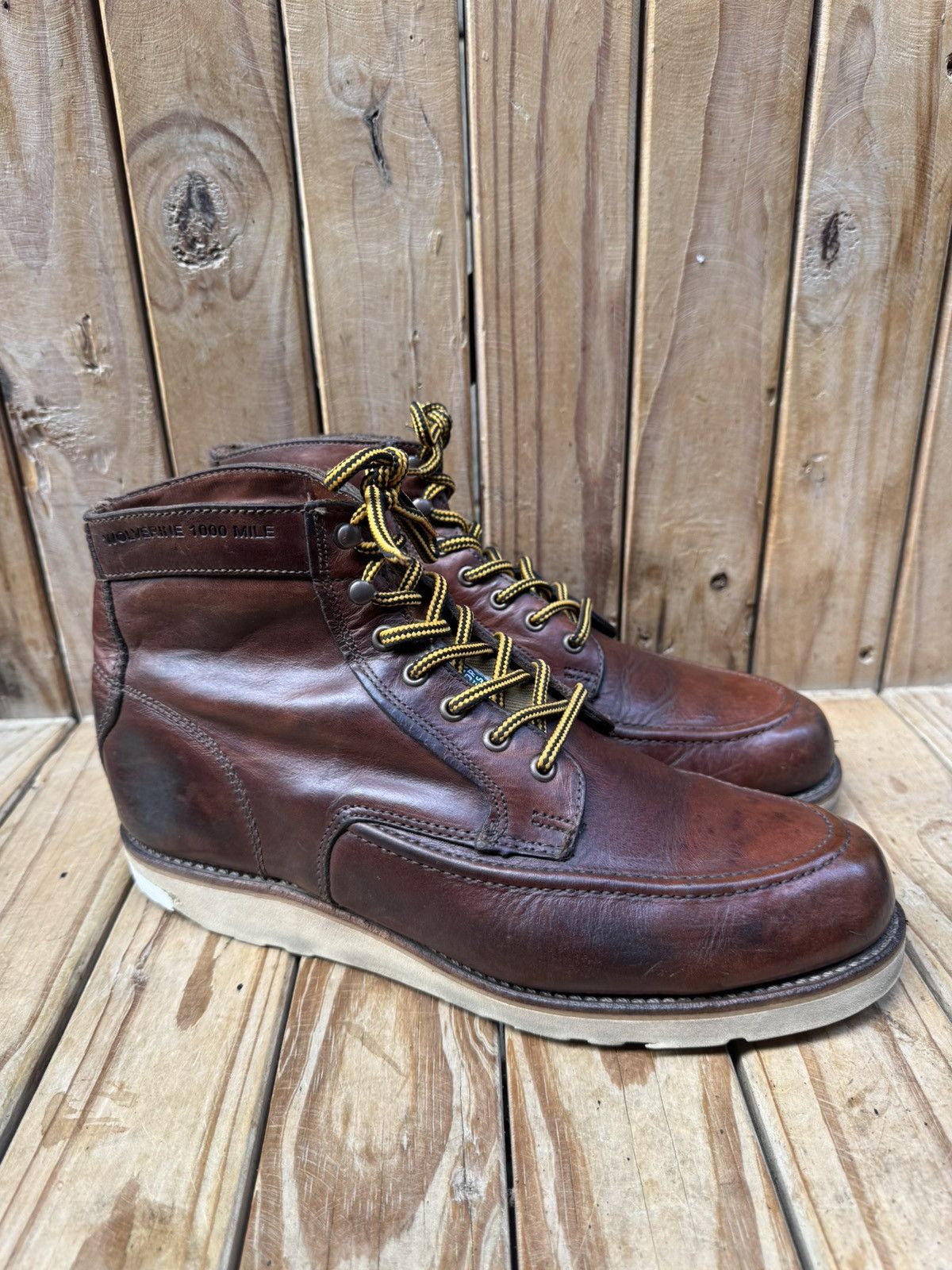 Wolverine Wolverine 1000 Miles x Filson brown leather boots UK 8 USA 9 Size US 9 / EU 42 - 8 Thumbnail