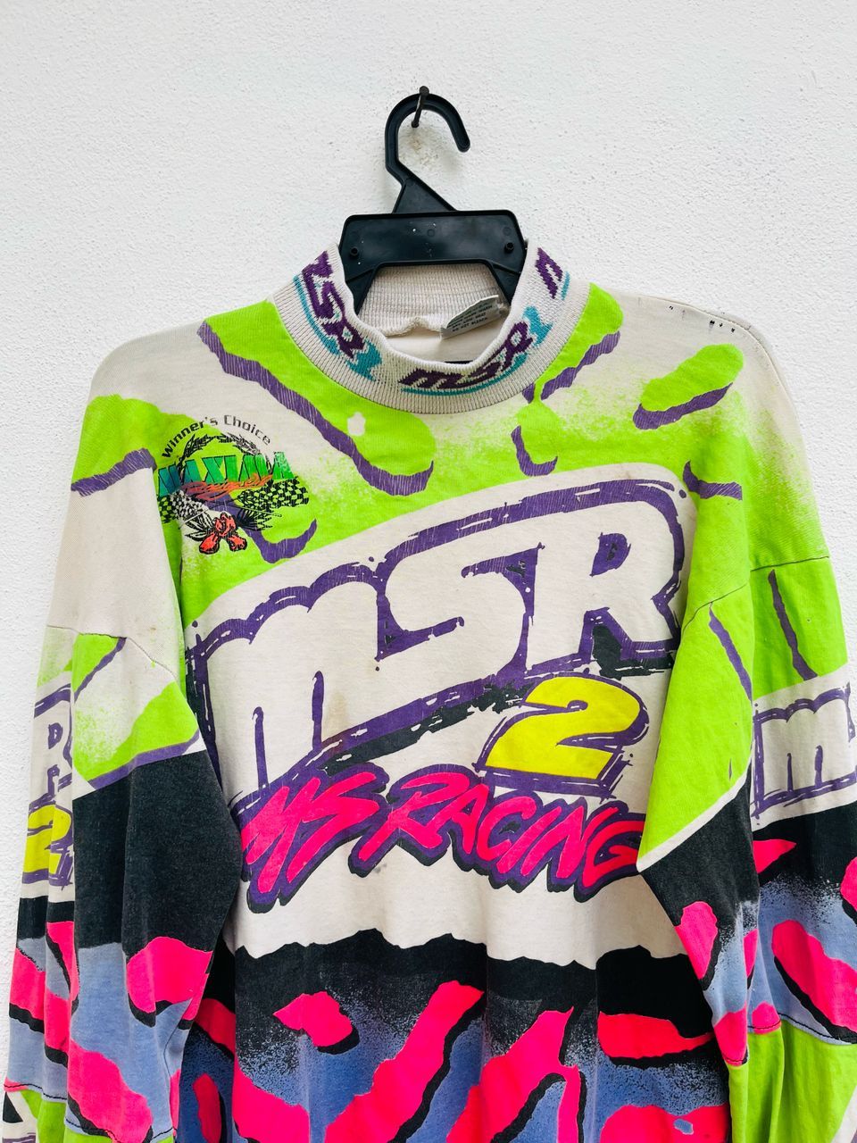 Vintage Vintage MSR Racing Motorcross Fashion Style Size US L / EU 52-54 / 3 - 3 Thumbnail