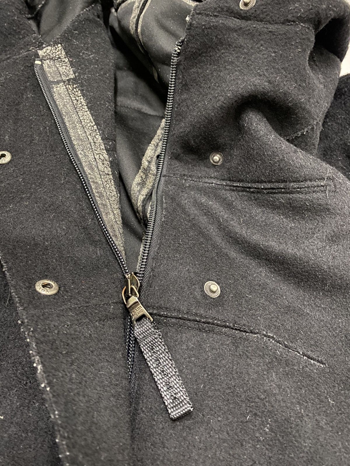 Prada Prada Long Jacket Hoodie Wool Design Size US S / EU 44-46 / 1 - 4 Thumbnail