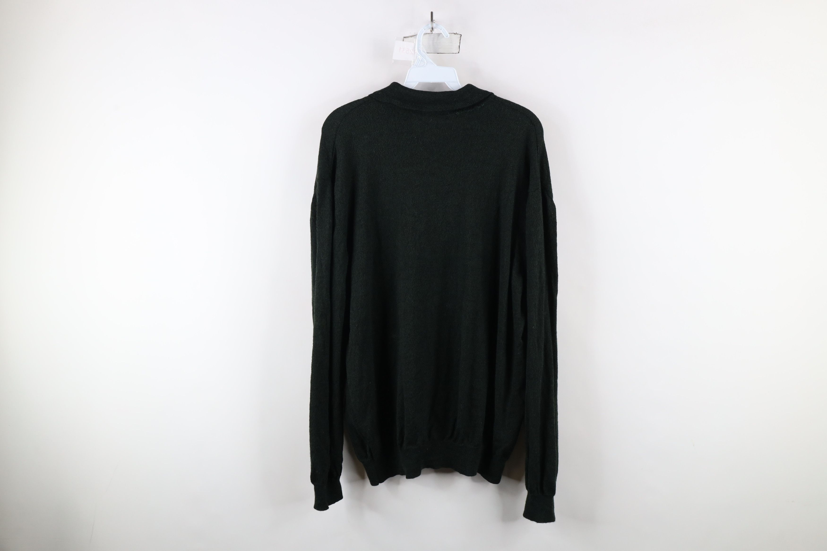 Vintage Vintage 90s US Open Congressional Wool Knit Collared Sweater Size US L / EU 52-54 / 3 - 11 Thumbnail