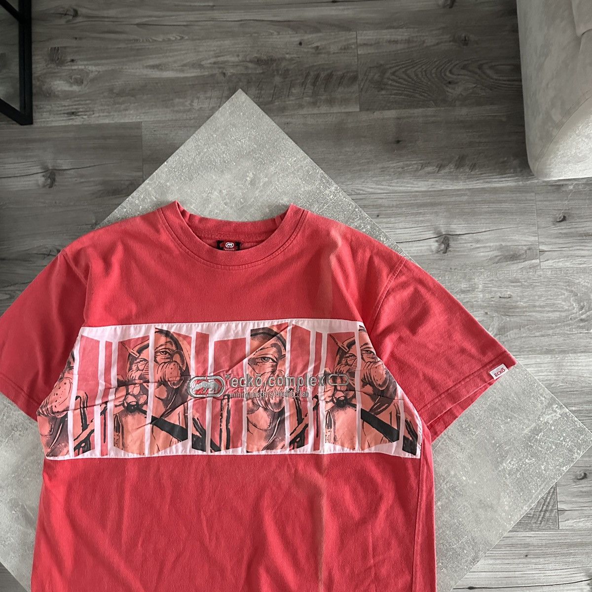 Ecko Unltd. Vintage 90s Ecko Unltd Complex media lab tee y2k og rare Size US XL / EU 56 / 4 - 2 Thumbnail