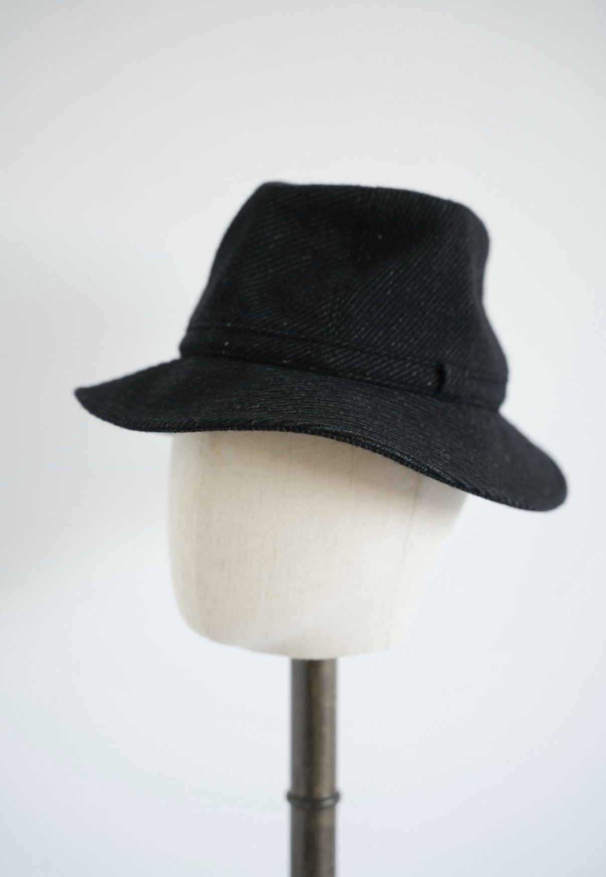 Yohji Yamamoto Yohji Yamamoto 15aw Wool Tweed Fedora Size ONE SIZE - 1 Thumbnail