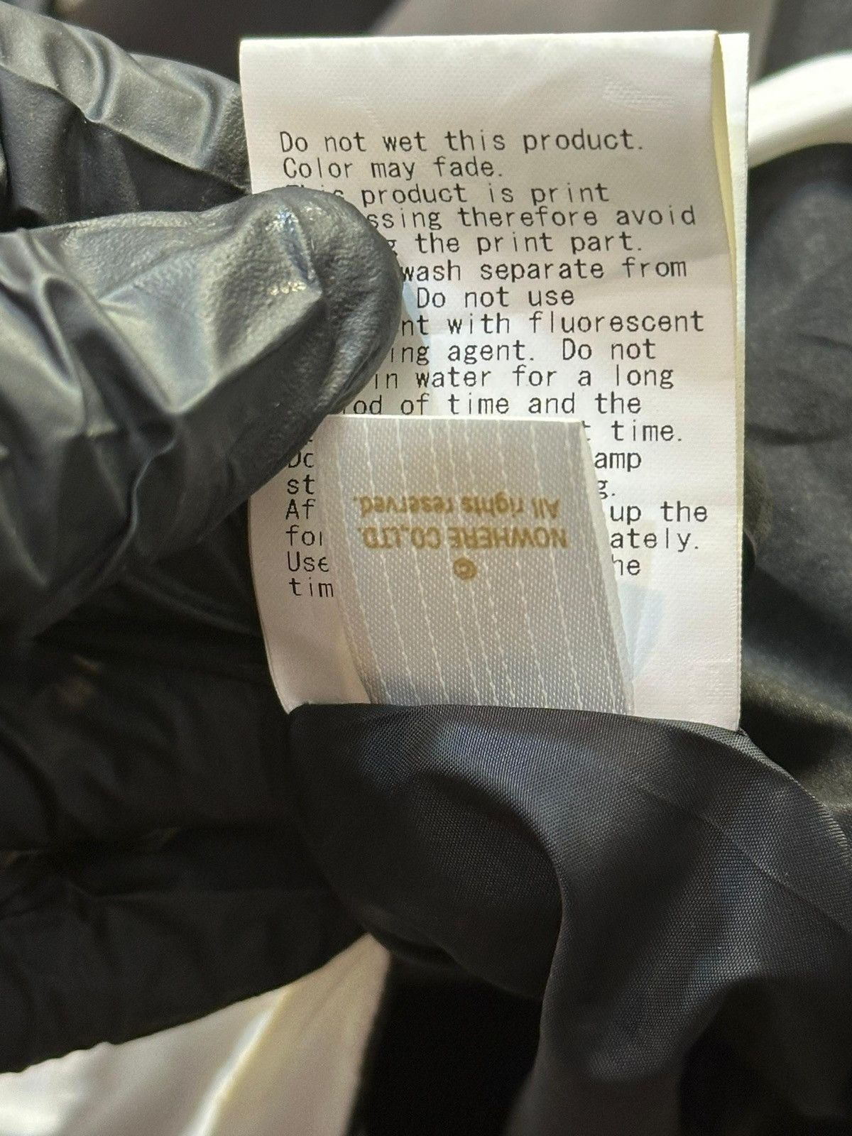Bape BAPE (A Bathing Ape) Padded Jacket in black and white. Size S / US 4 / IT 40 - 19 Thumbnail