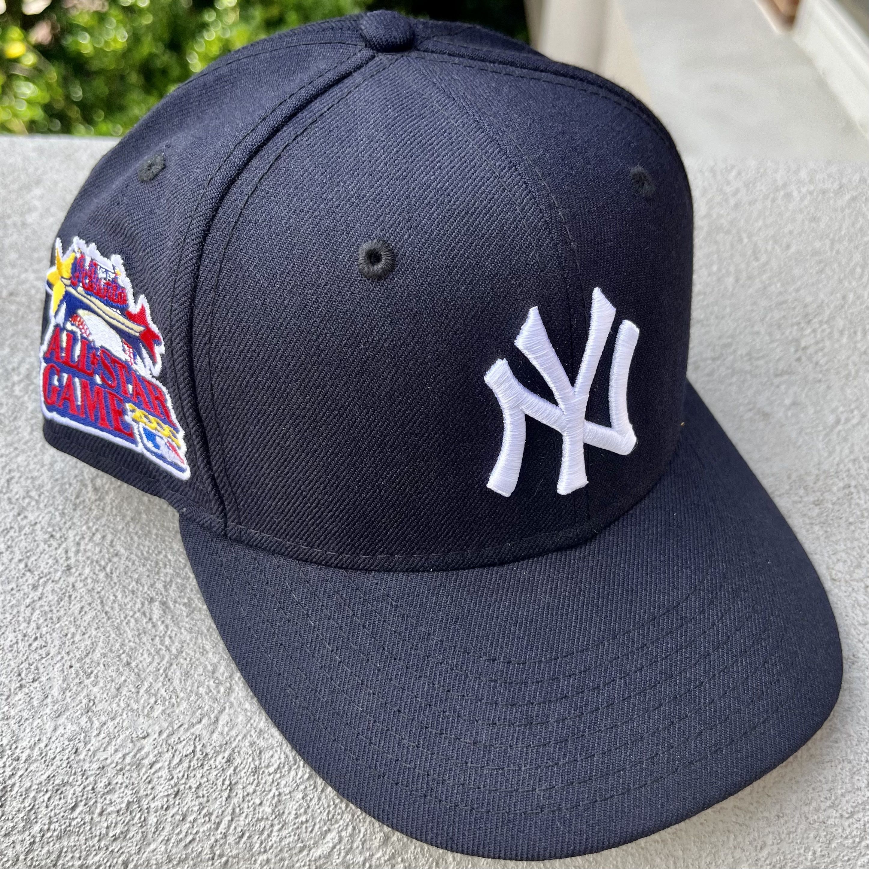 Hat Club × MyFitteds × New Era New York Yankees 2000 ASG Patch Wool Fitted Hat 7 1/4 Size ONE SIZE - 1 Thumbnail