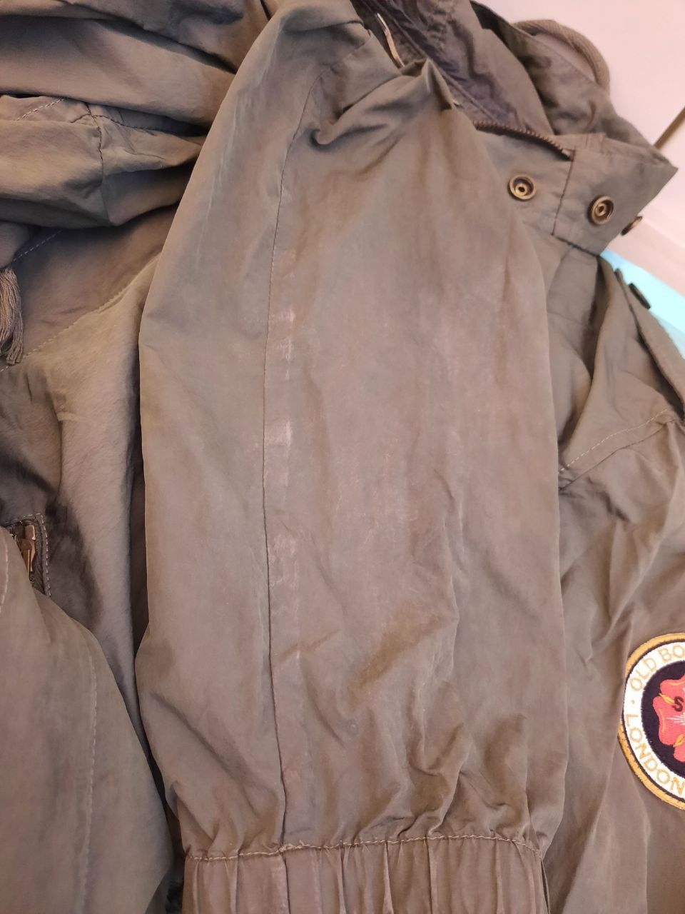 Saint Laurent Paris Old Bond Street Windbreaker Hooded Vintage Parka Size US S / EU 44-46 / 1 - 6 Thumbnail