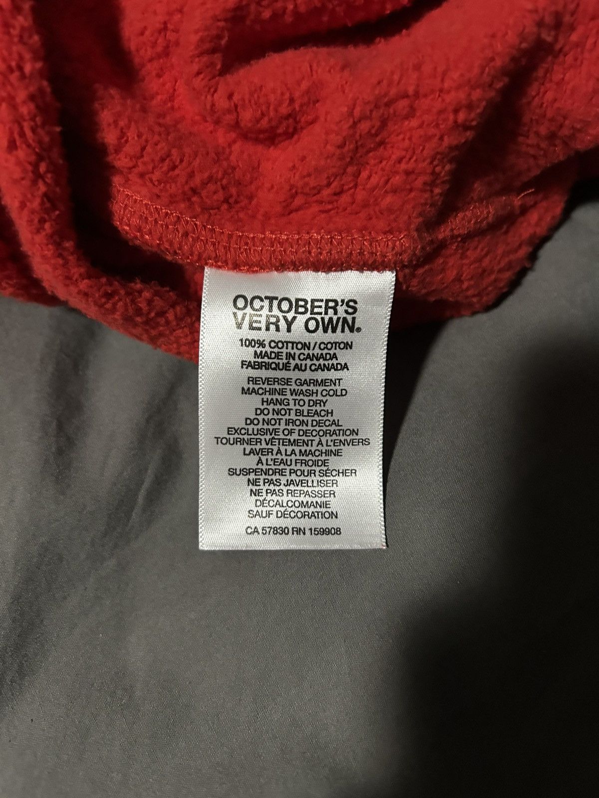 October's Very Own OVO Peace on Earth Santa Owl Hoodie – Made in Canada – XS Size US XS / EU 42 / 0 - 3 Thumbnail