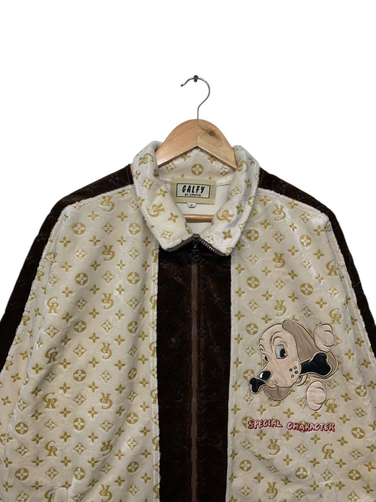 Cartoon Network Vintage 90's Gulfy Crutch Character Fullprint Fleece Jacket Size US L / EU 52-54 / 3 - 4 Thumbnail