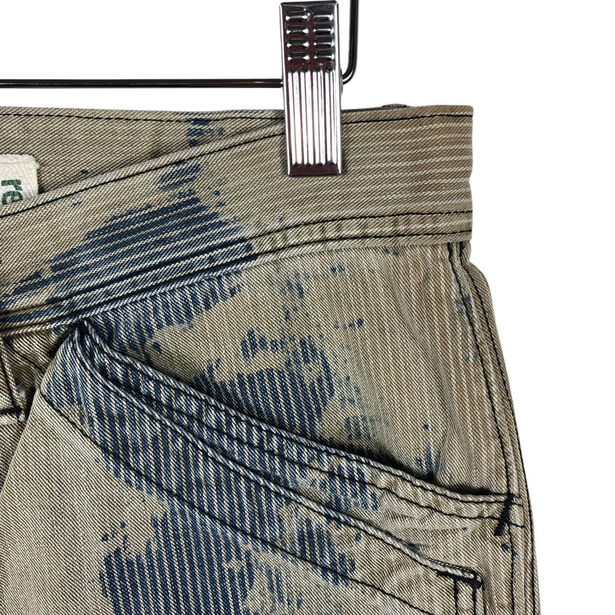 Japanese Brand REPACK japanesebrand double knee bleach jeans Size US 32 / EU 48 - 11 Thumbnail