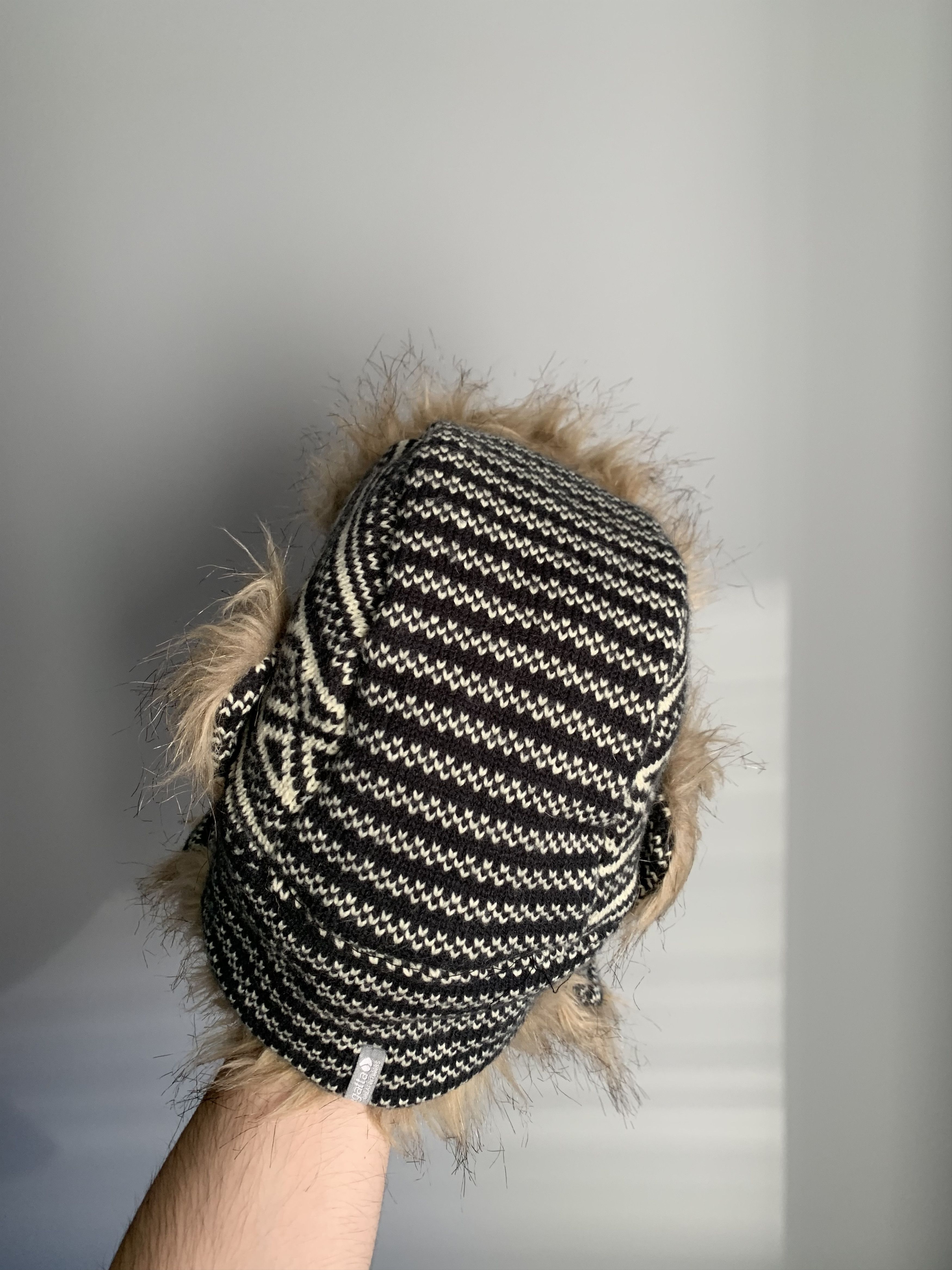 Japanese Brand Vintage Y2K USHANKA Mohair Fuzzy 90’s Winter Hat Asap Size ONE SIZE - 5 Thumbnail