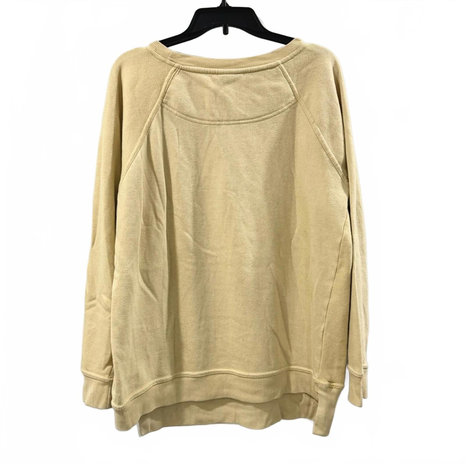 Designer Outfitter Trading Yellow Breckenridge Sweatshirt- Size XL Size XL / US 12-14 / IT 48-50 - 2 Thumbnail