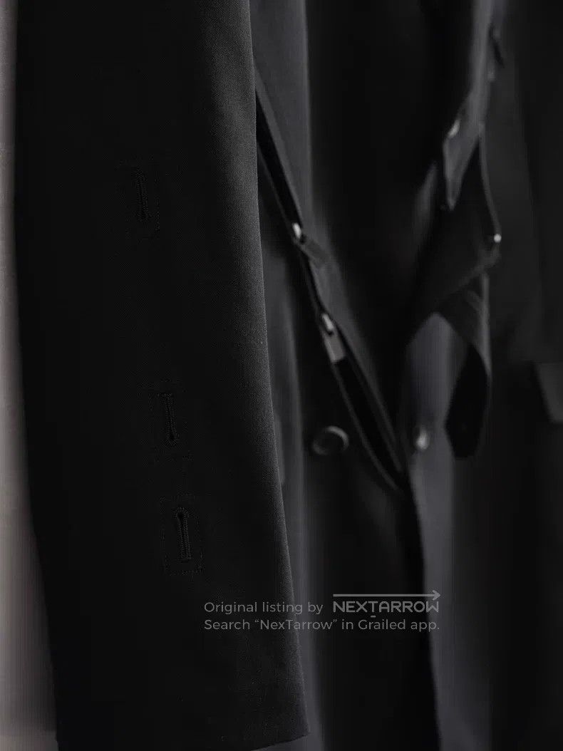 Yohji Yamamoto Yohji Yamamoto 25SS zip deconstructed jacket| Size US L / EU 52-54 / 3 - 7 Thumbnail