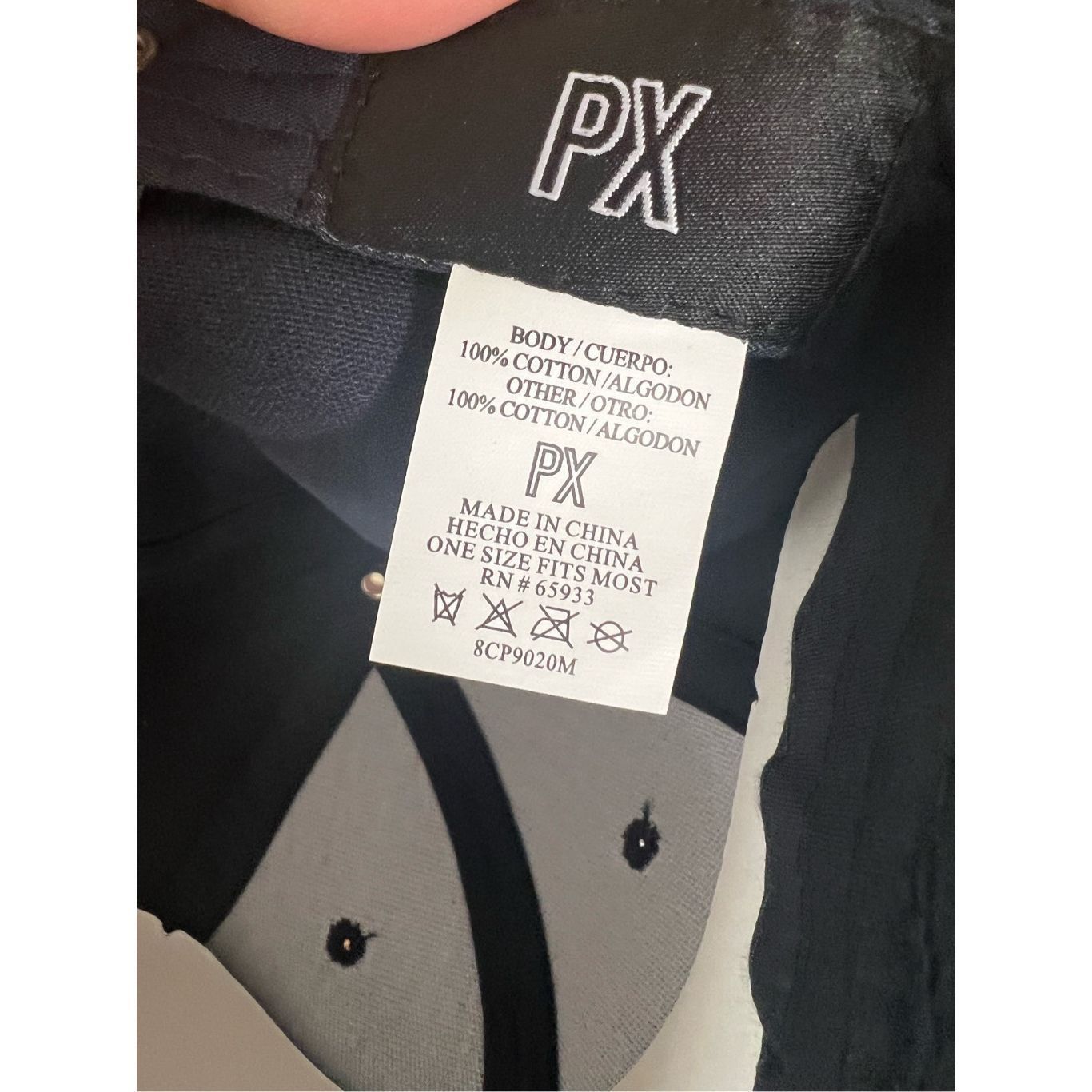Other PX Clothing NWT Baseball Hat Cap Adjustable Cotton Navy Blue Size ONE SIZE - 8 Thumbnail