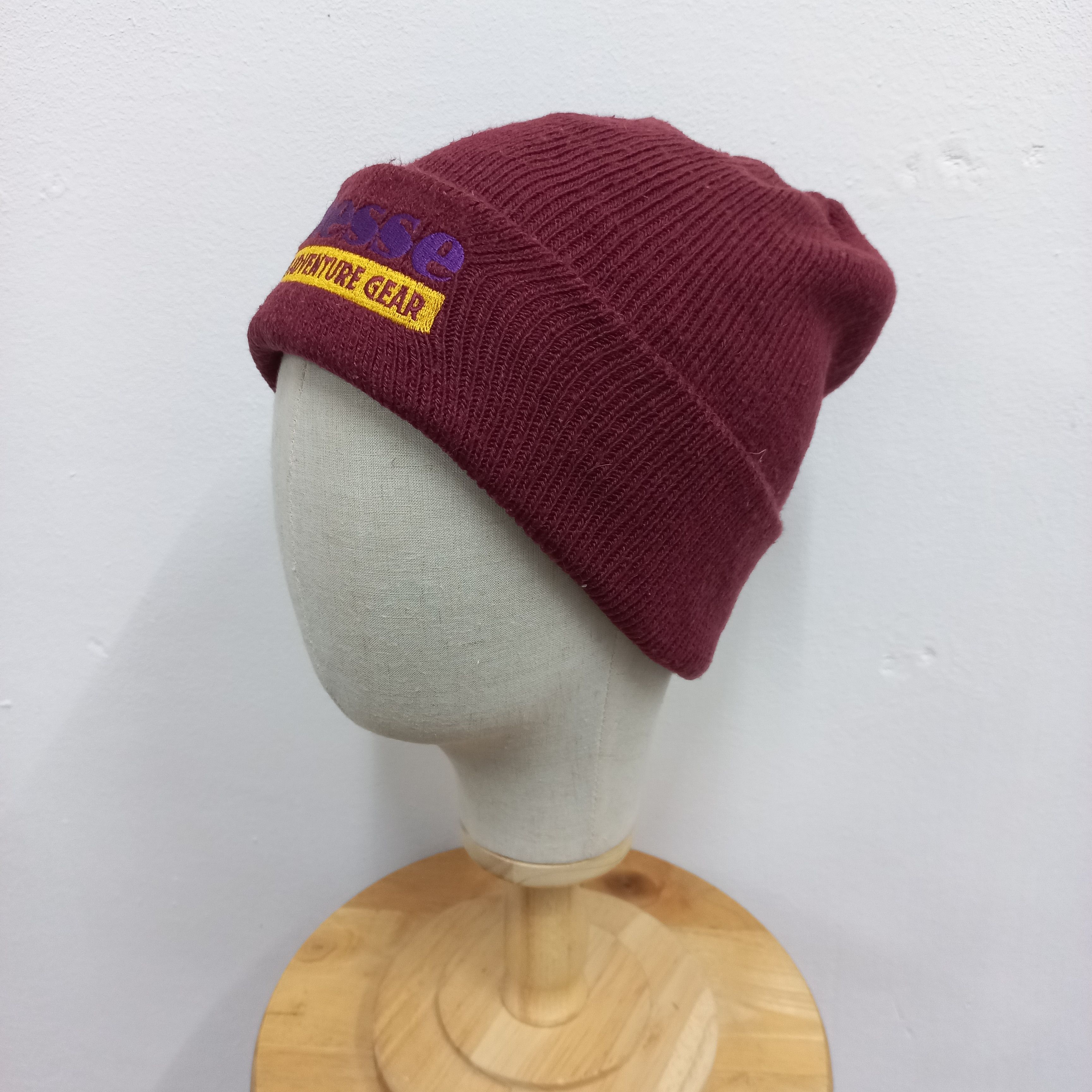 Ellesse 🏔Vintage ellesse multi advanture gear spellout beanie hat Size ONE SIZE - 2 Thumbnail