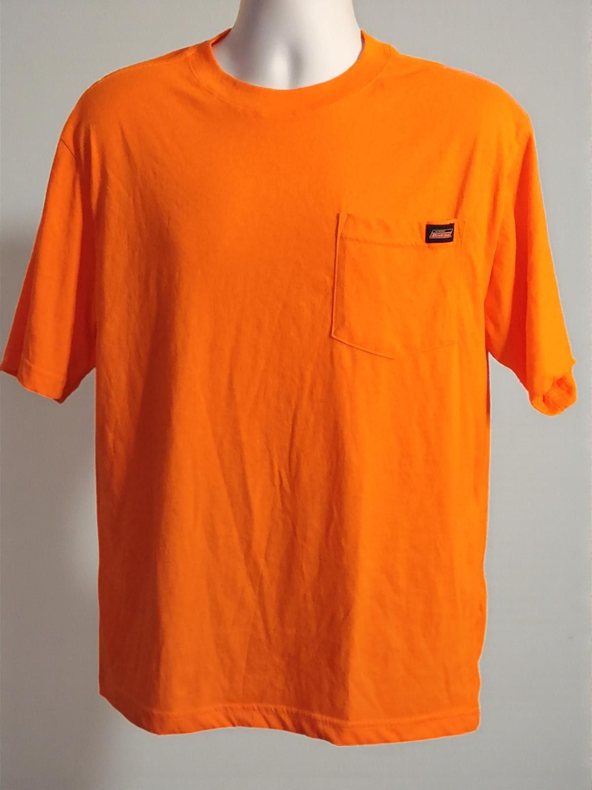Dickies Dickies Workwear Men's Orange Pocket T-Shirt Size Medium Size US M / EU 48-50 / 2 - 2 Thumbnail