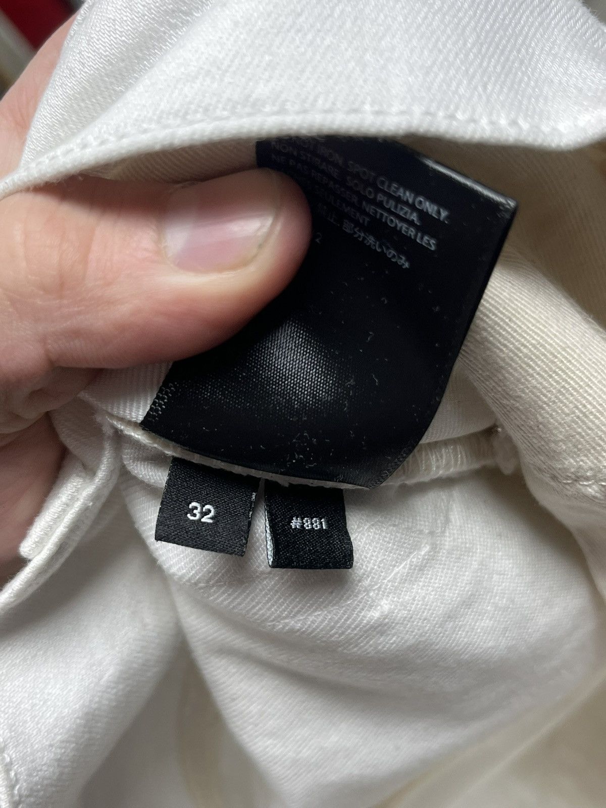 Amiri Amiri MX1 Chemist Jeans Triple White Stars White Denim Size US 32 / EU 48 - 8 Thumbnail