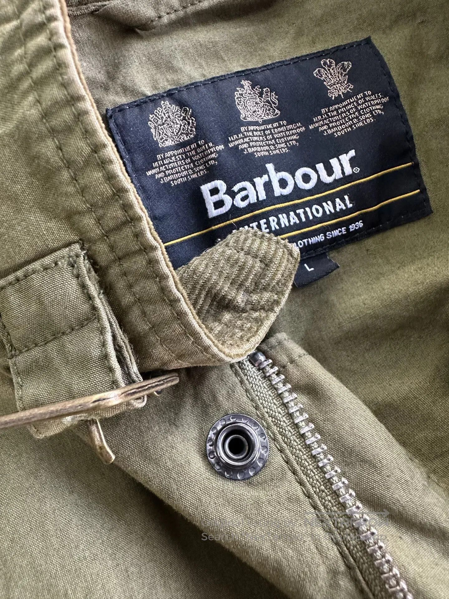 Barbour Barbour International A7 Series Jacket. Size US M / EU 48-50 / 2 - 3 Thumbnail