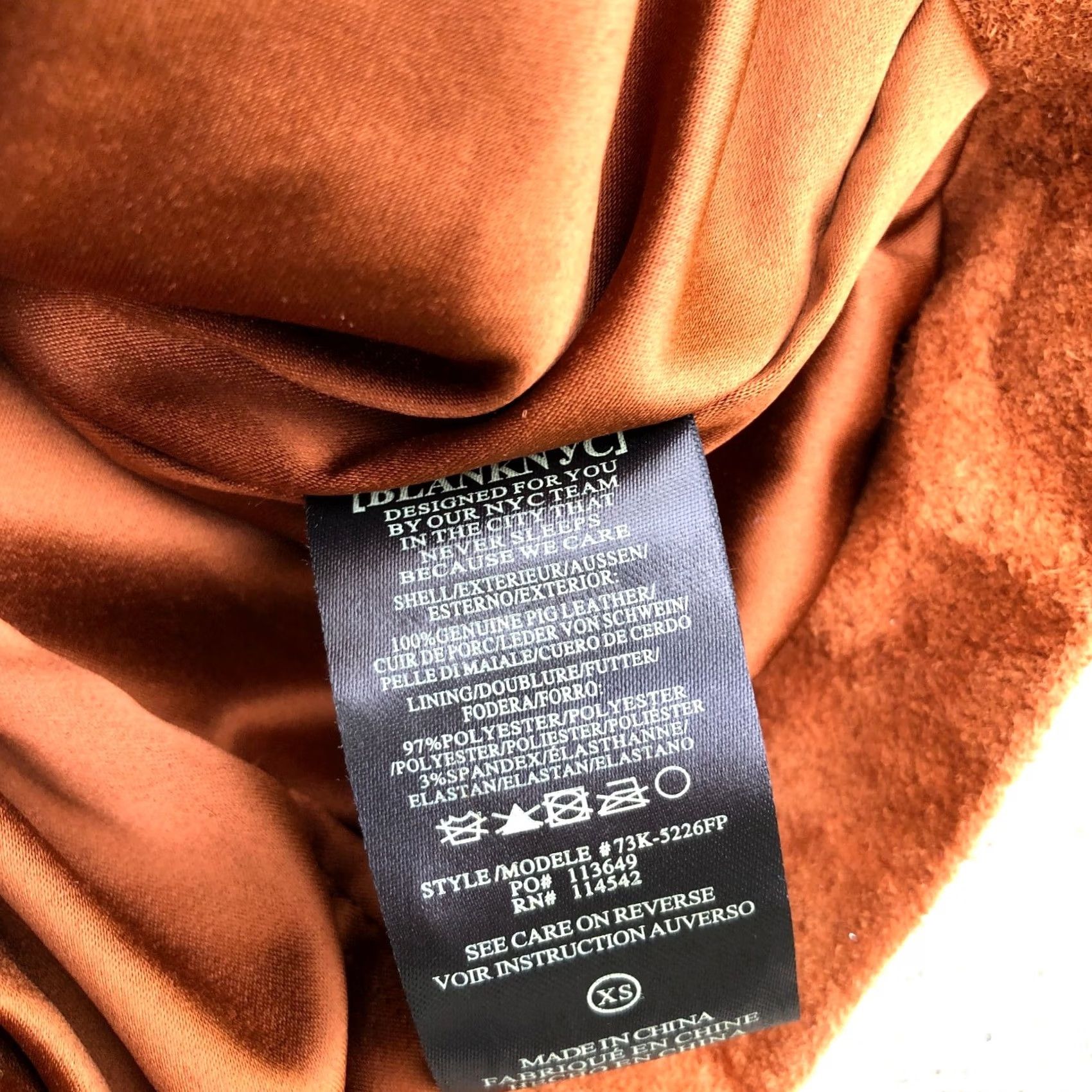 Vintage BLANKNYC Leather Suede Double Trench Coat Jacket Women's XS Brown Long Sleeve Trench Coat Mens? Size XS / US 0-2 / IT 36-38 - 7 Thumbnail