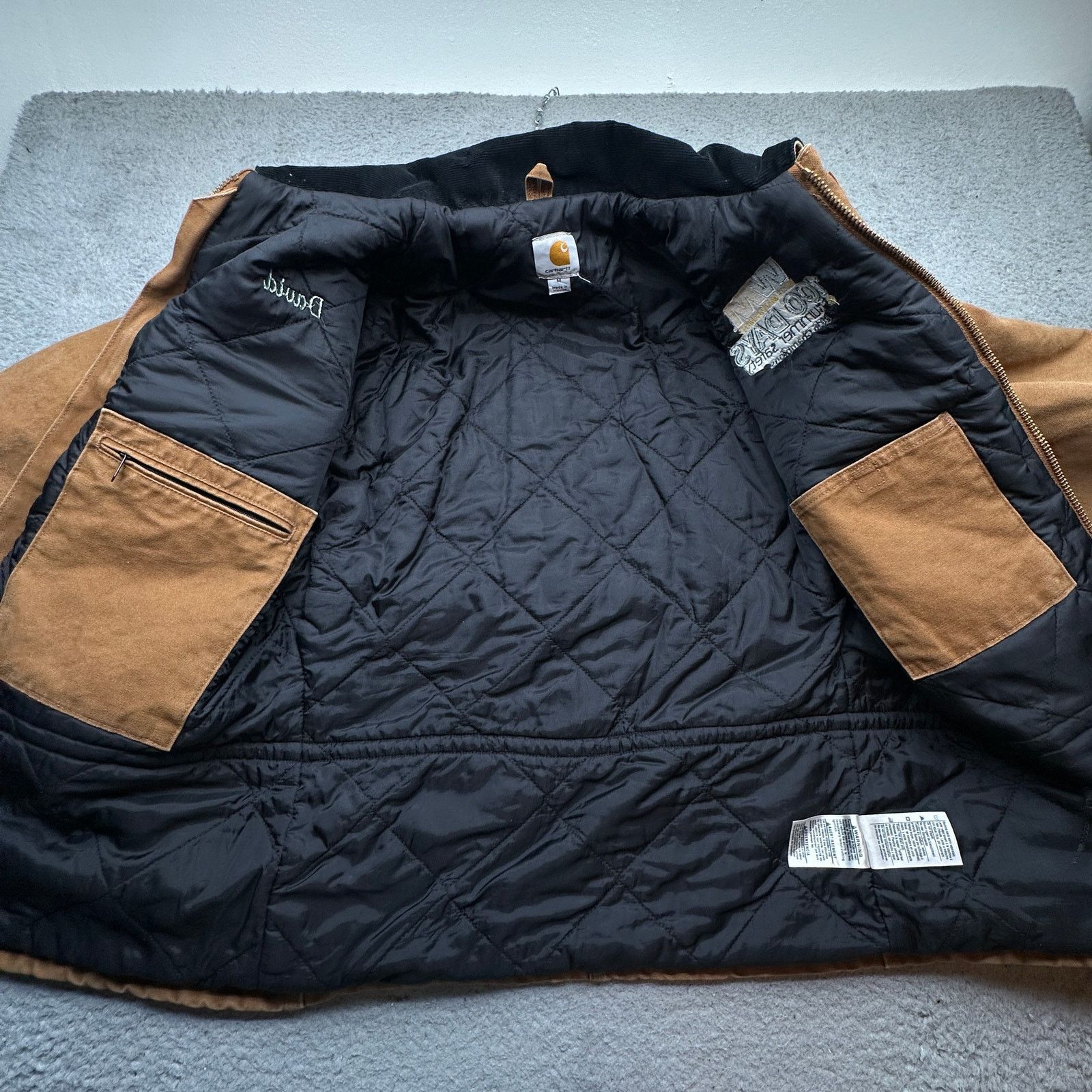 Carhartt Carhartt C26 Sandstone Duck Arctic Canvas Jacket Medium Size US M / EU 48-50 / 2 - 10 Thumbnail