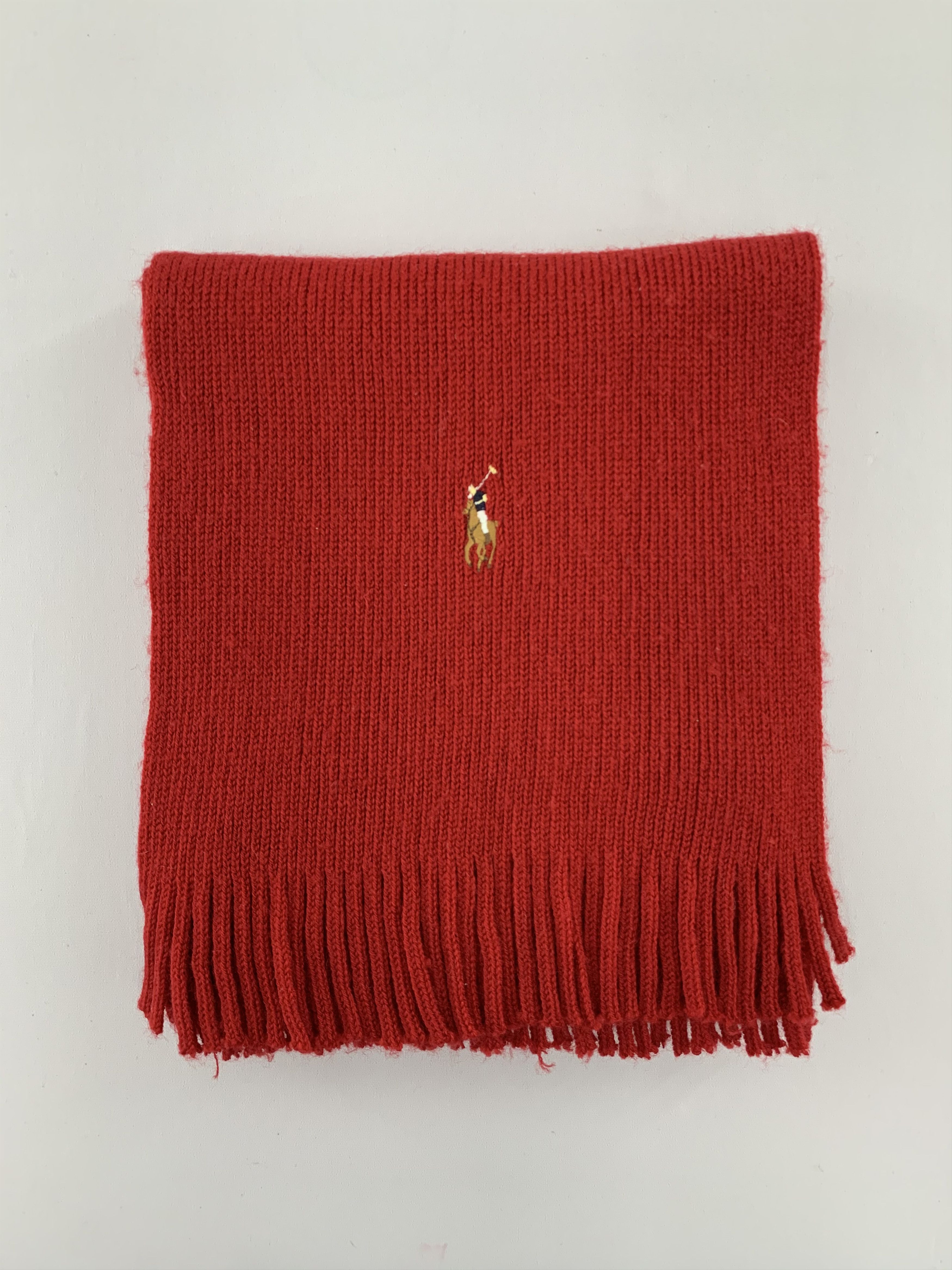 Polo Ralph Lauren Polo Ralph Lauren Scarf Wool Muffler Neck Wrap BL4404 Size ONE SIZE - 2 Thumbnail