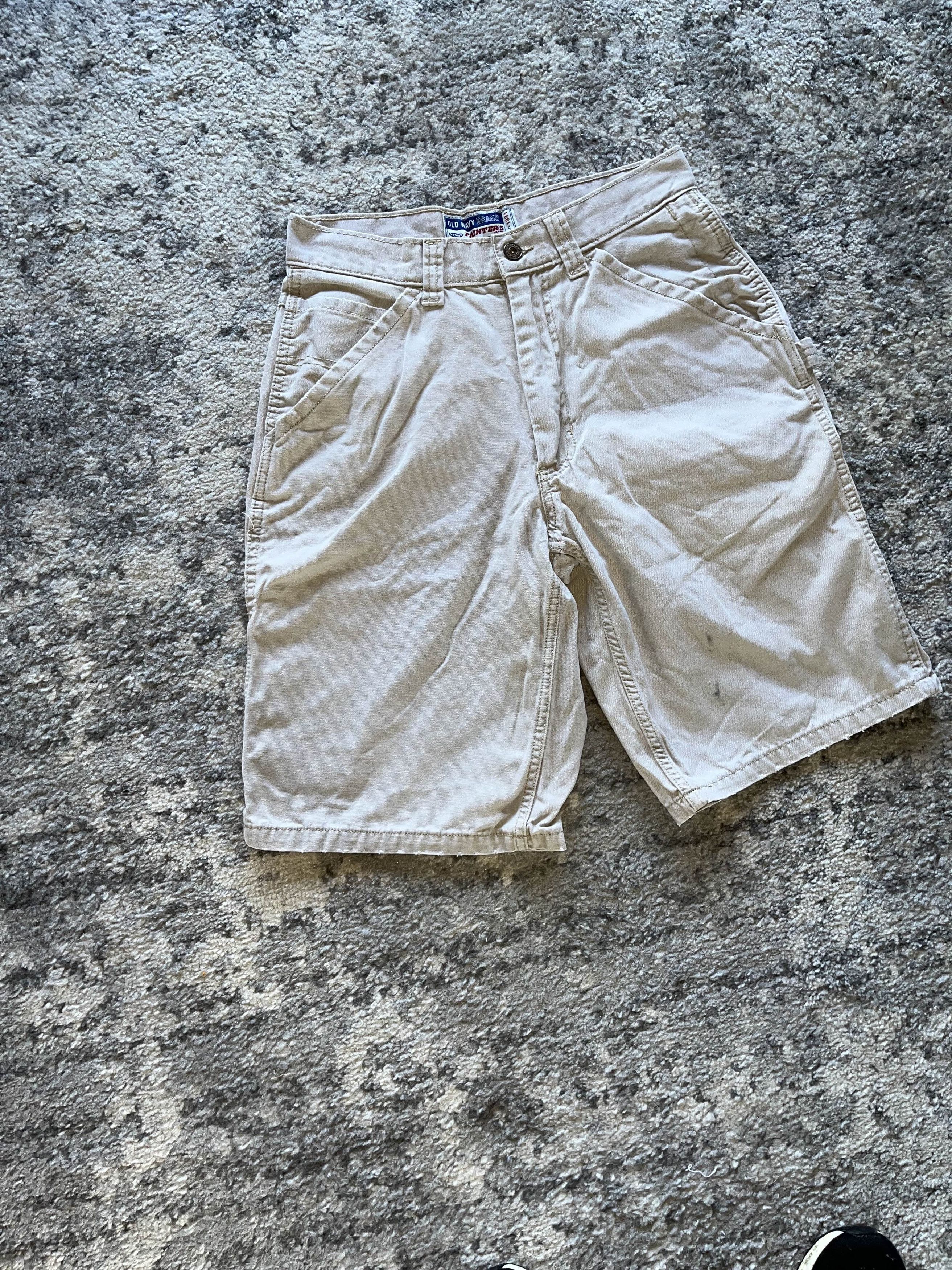 Old Navy Y2K Old Navy Painters Cargo Shorts Size US 26 / EU 42 - 3 Thumbnail
