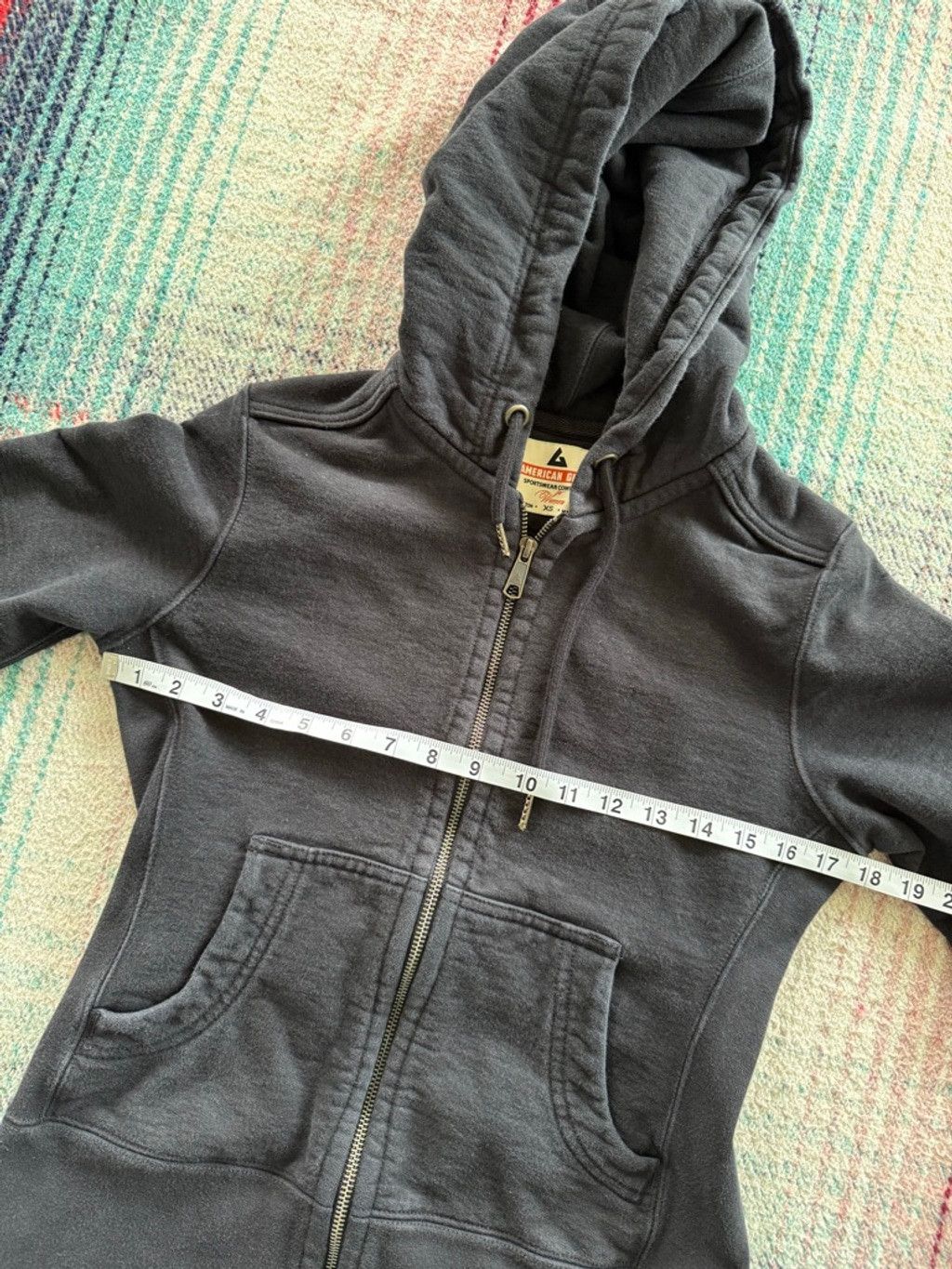 American Giant Women's AMERICAN GIANT Black Full-Zip Hoodie XS Size XS / US 0-2 / IT 36-38 - 5 Thumbnail