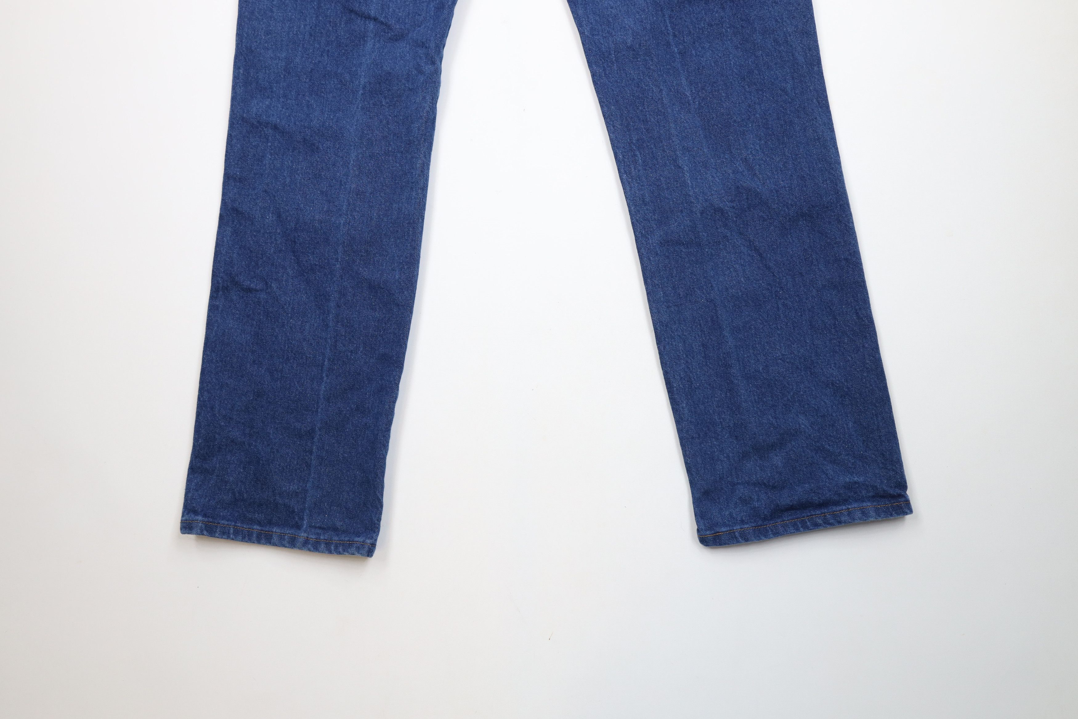 Vintage × Wrangler Vintage 90s Wrangler Western Straight Leg Denim Jeans Blue Size US 35 - 10 Thumbnail