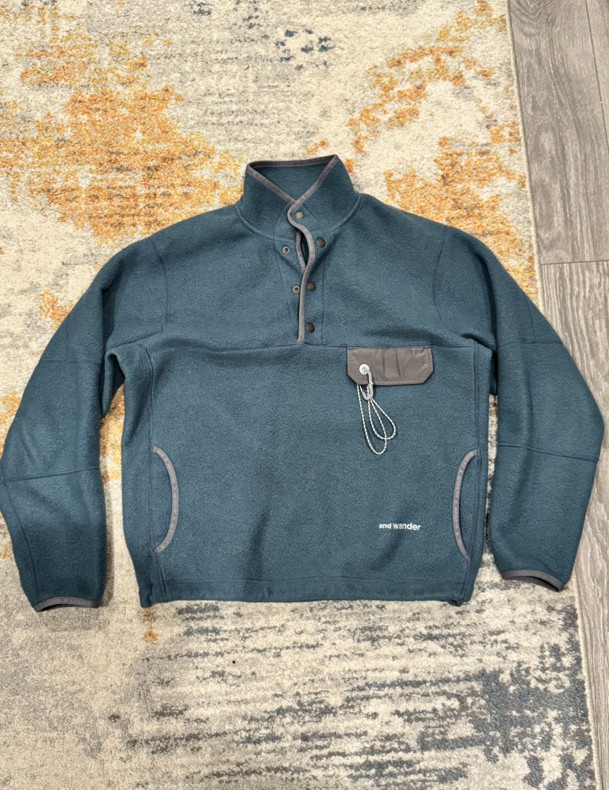 And Wander Wool Fleece Pullover Size US L / EU 52-54 / 3 - 1 Thumbnail