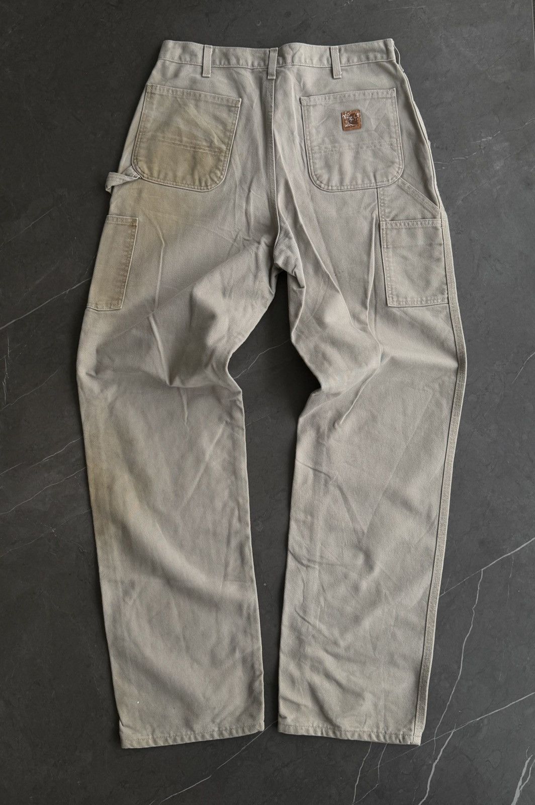 Carhartt × Vintage Vintage Carhartt Tan Work Pants Size US 34 / EU 50 - 2 Thumbnail