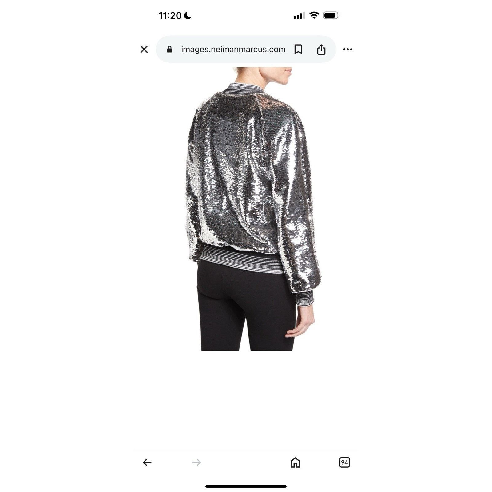 Libertine Libertine Women's Sequin Jacket size M Original Price $3750 Size M / US 6-8 / IT 42-44 - 3 Thumbnail