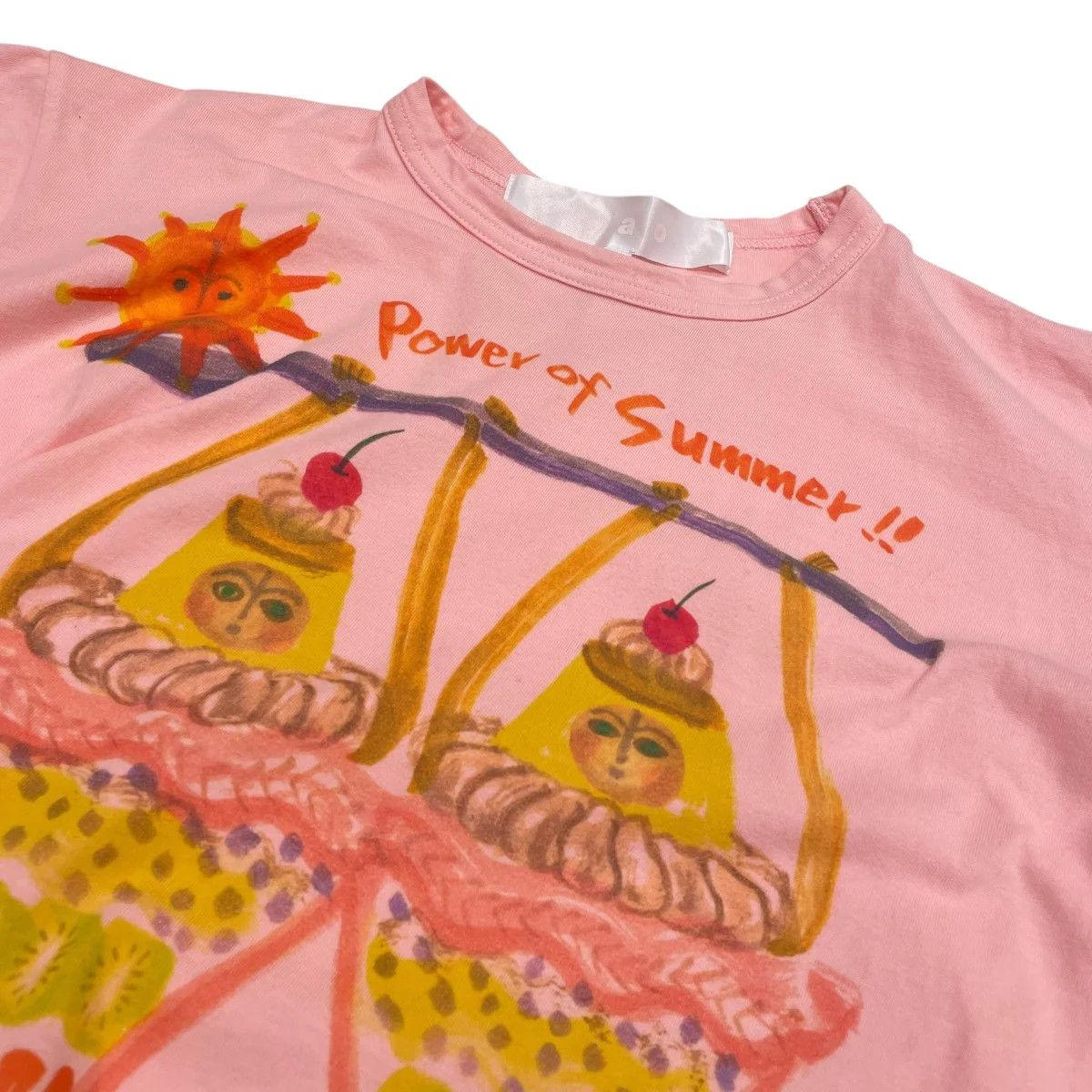 Comme des Garcons "Power of Summer!!" Painted Tee Size US M / EU 48-50 / 2 - 5 Thumbnail
