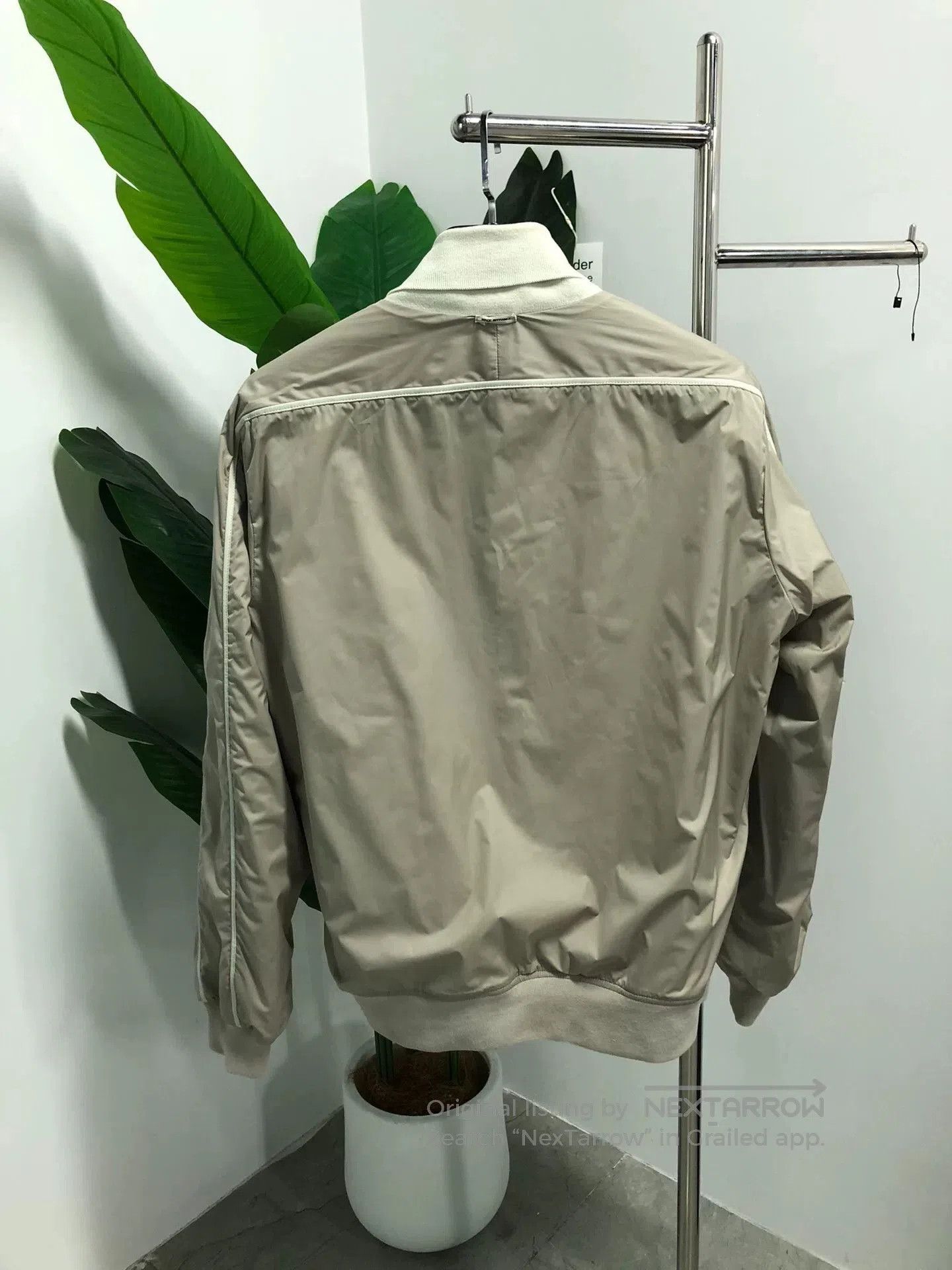 Hermes Hermes Reversible Leather Jacket in Cream. Size US L / EU 52-54 / 3 - 4 Thumbnail