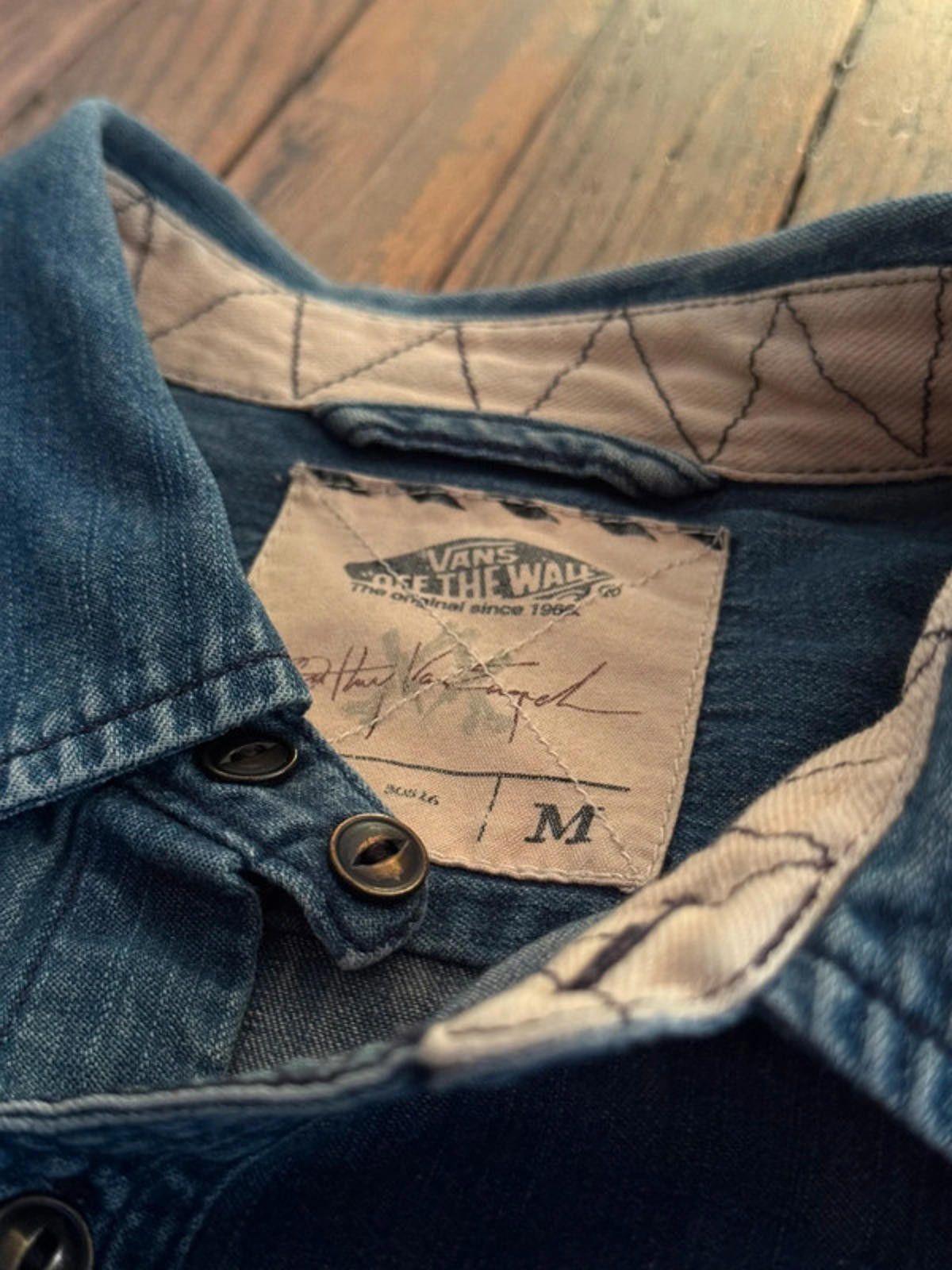 Vans Denim Van’s LS Button Up Size US L / EU 52-54 / 3 - 4 Thumbnail