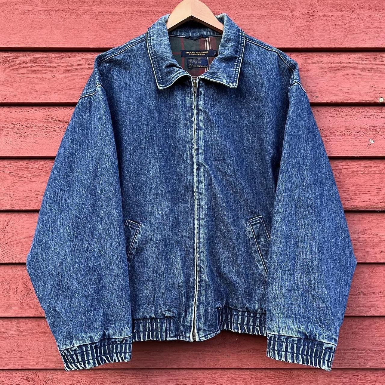 Brooks Brothers Vintage Denim Brooks Brothers Jacket Size US L / EU 52-54 / 3 - 1 Thumbnail