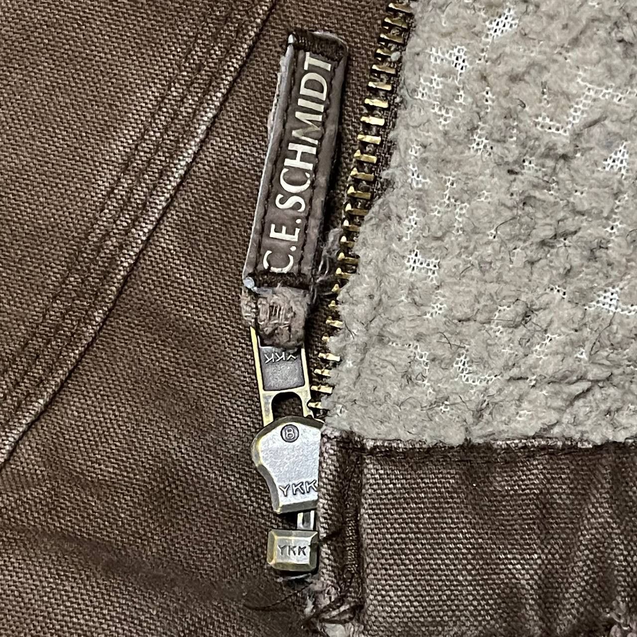 SCHMIDT Vintage Ce. Schmidt Workwear Distressed Jacket Thrashed Size US XL / EU 56 / 4 - 12 Thumbnail