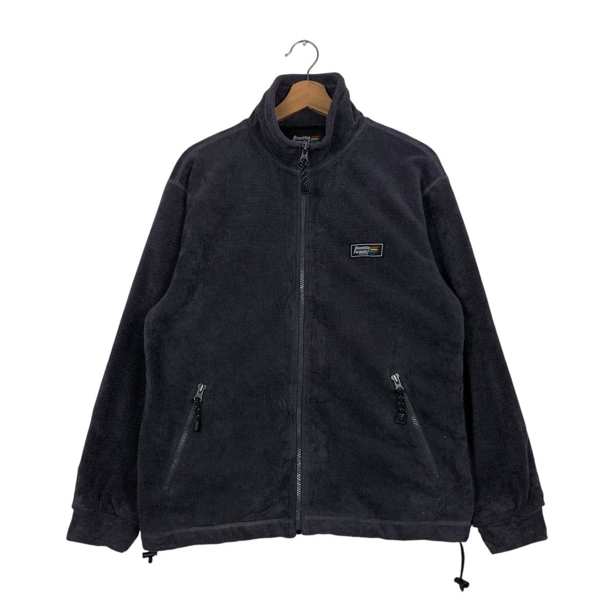 Japanese Brand × Vintage 📌Vintage Zipper Jacket Benetton Formula 1 Racing Team Size US M / EU 48-50 / 2 - 2 Thumbnail