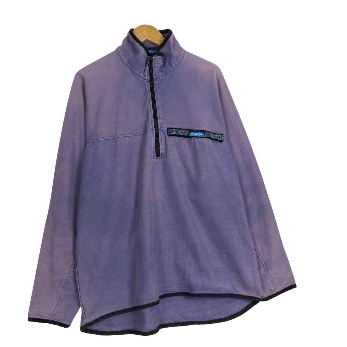 KAVU Kavu half zipper duck canvas jacket Size US L / EU 52-54 / 3 - 3 Thumbnail
