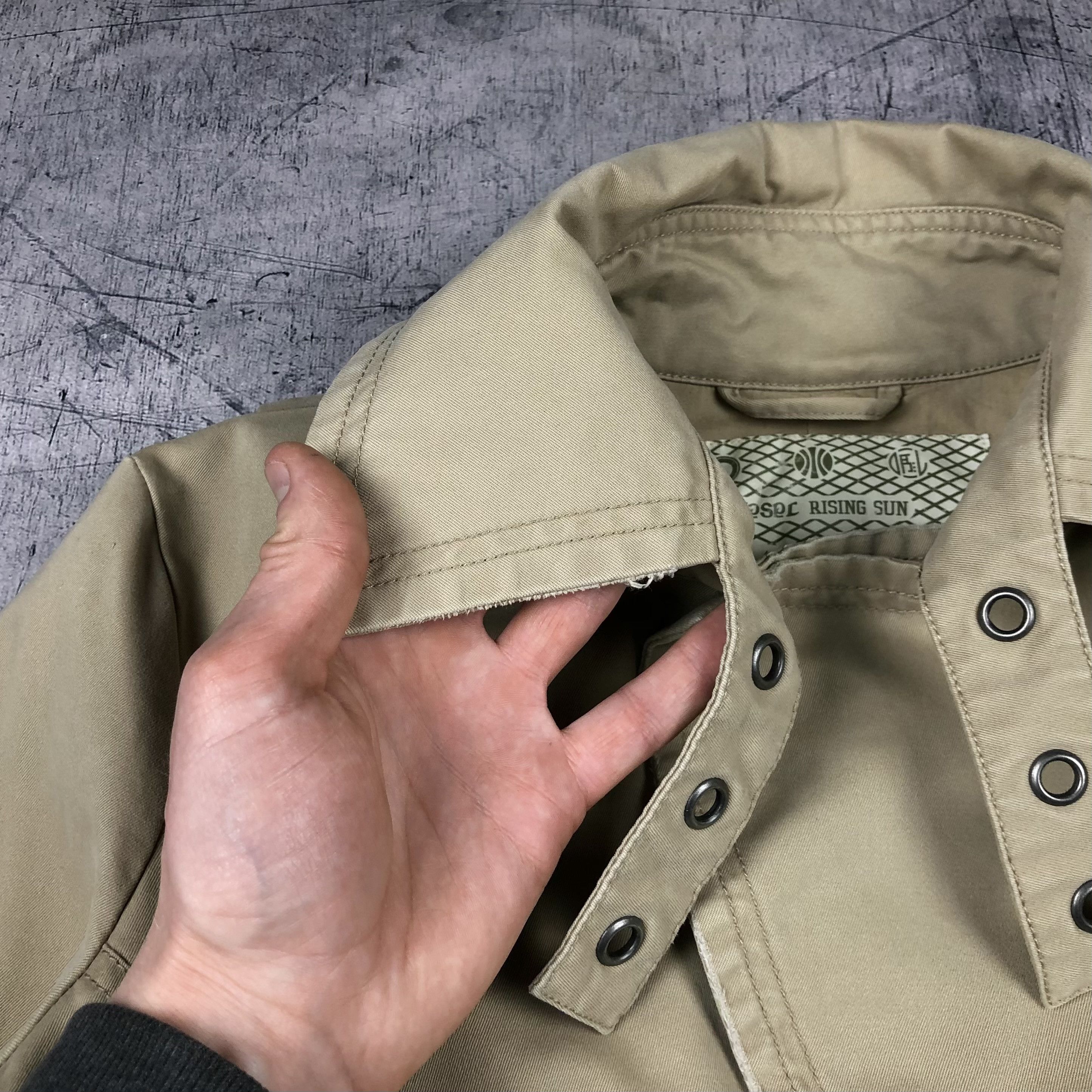 Diesel Y2K Diesel Jacket Rising Sun Avant Garde Size L / US 10 / IT 46 - 12 Thumbnail