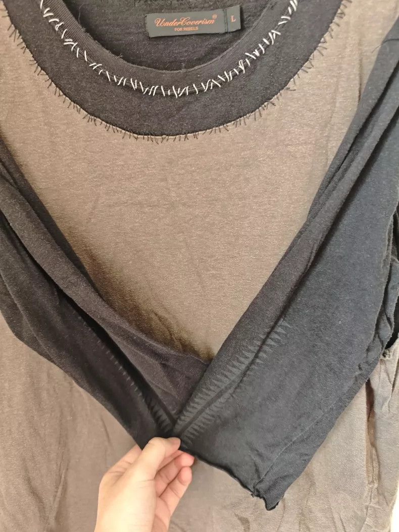 Undercover UNDERCOVER 03 SS scab stitched double quarter sleeve 2506-N Size US L / EU 52-54 / 3 - 4 Thumbnail