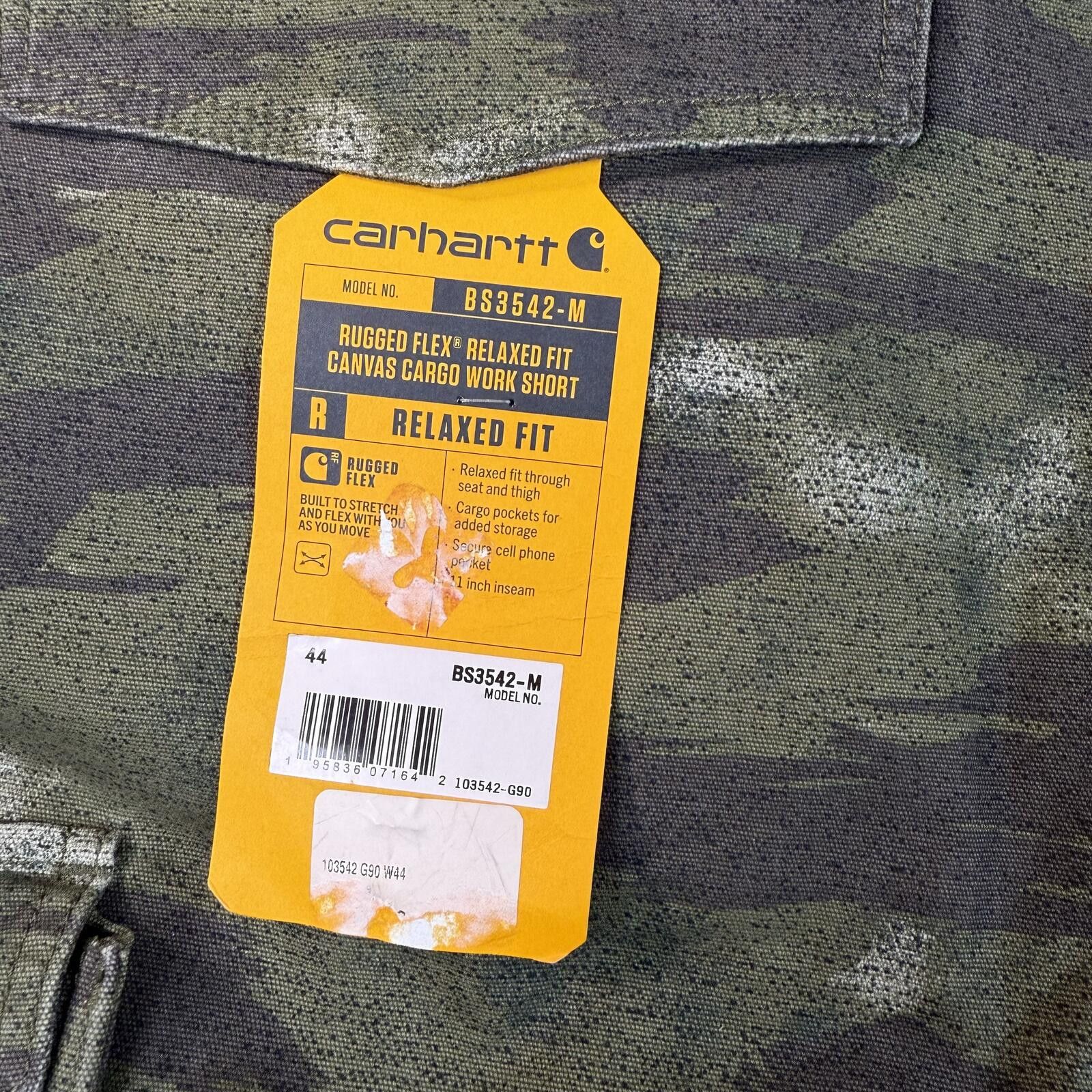 Carhartt New Carhartt Camo Cargo Shorts 44 Relaxed Fit Size US 44 / EU 60 - 4 Thumbnail